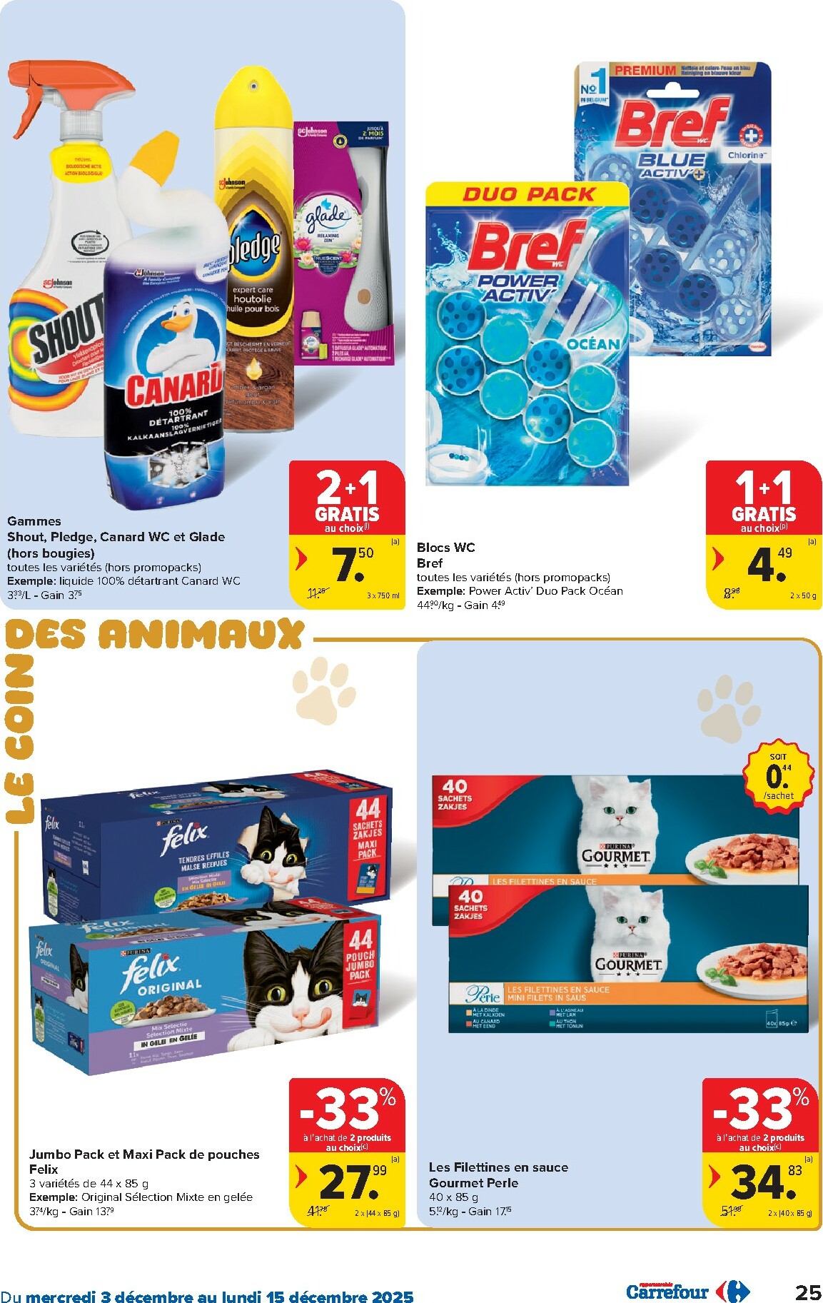 carrefour-market - De Carrefour Hypermarchés folder geldig vanaf 03/12 t/m 15/12 - page: 25