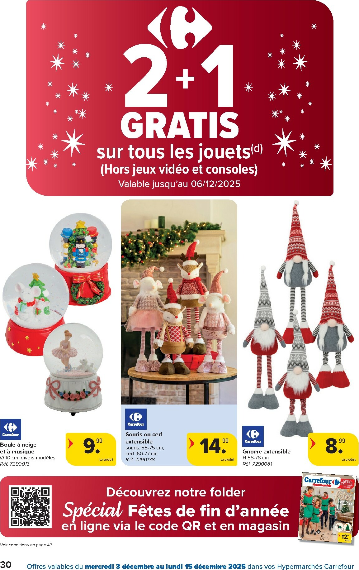 carrefour-market - De Carrefour Hypermarchés folder geldig vanaf 03/12 t/m 15/12 - page: 30
