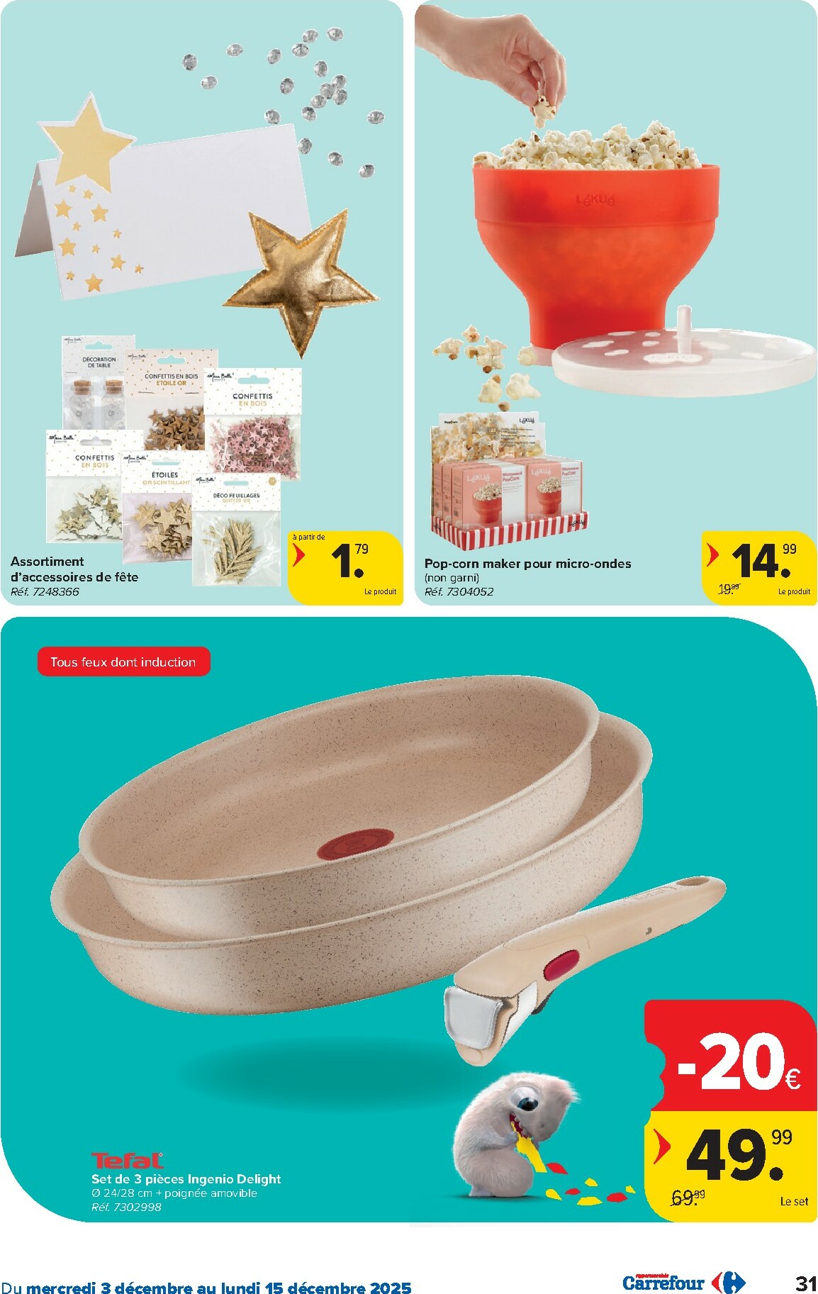 carrefour-market - De Carrefour Hypermarchés folder geldig vanaf 03/12 t/m 15/12 - page: 31