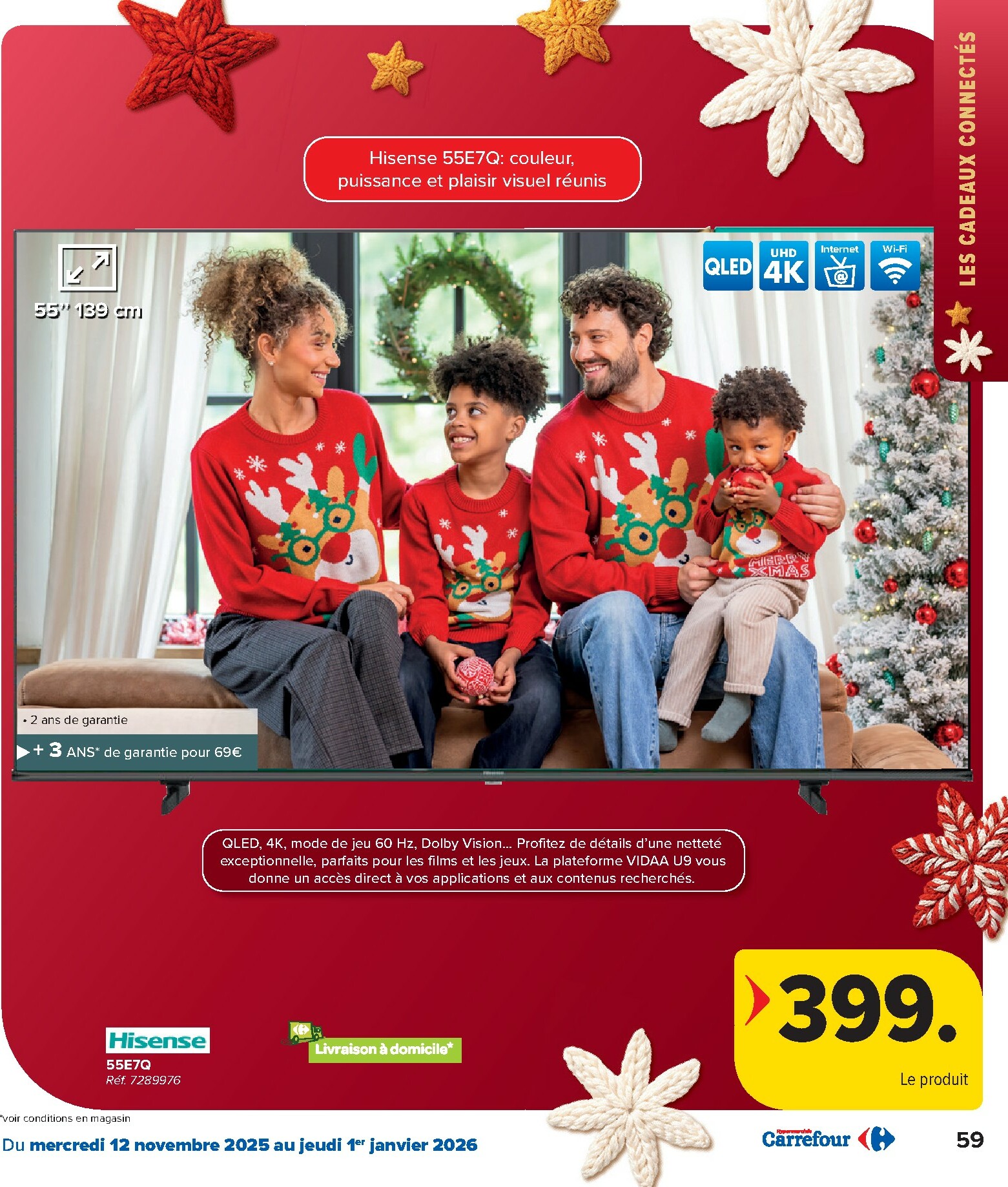 carrefour-market - De Carrefour Hypermarchés - Des fetes pour touts les goûts folder geldig vanaf 12/11 t/m 01/01 - page: 59