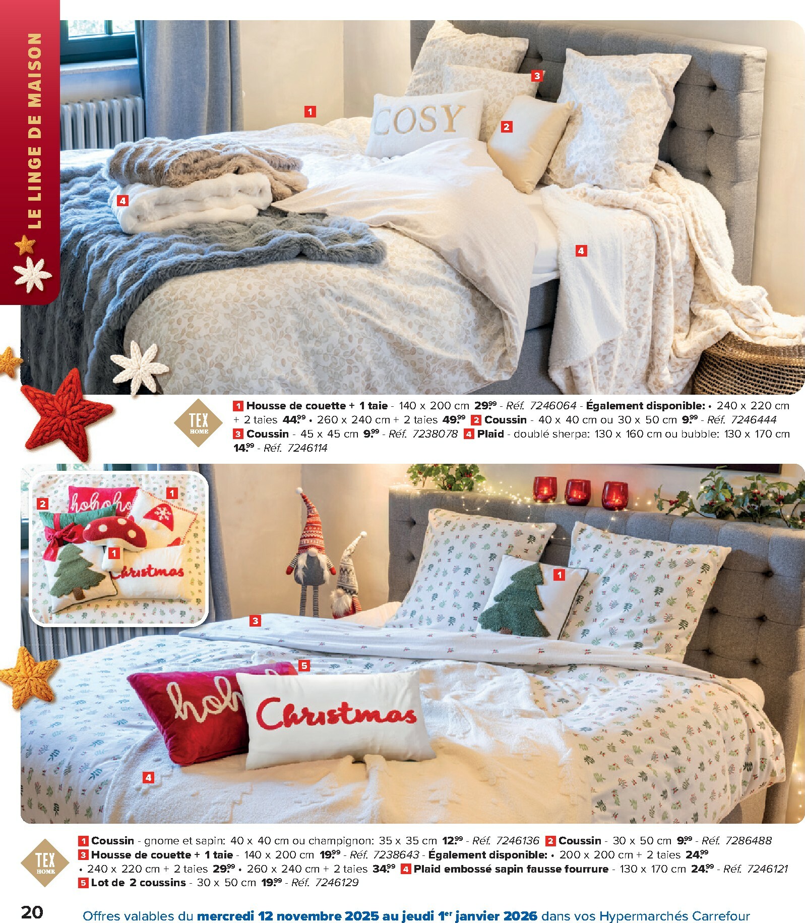 carrefour-market - De Carrefour Hypermarchés - Des fetes pour touts les goûts folder geldig vanaf 12/11 t/m 01/01 - page: 20