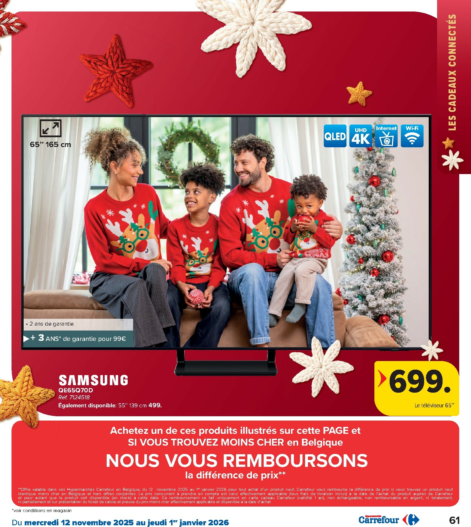 carrefour-market - De Carrefour Hypermarchés - Des fetes pour touts les goûts folder geldig vanaf 12/11 t/m 01/01 - page: 61