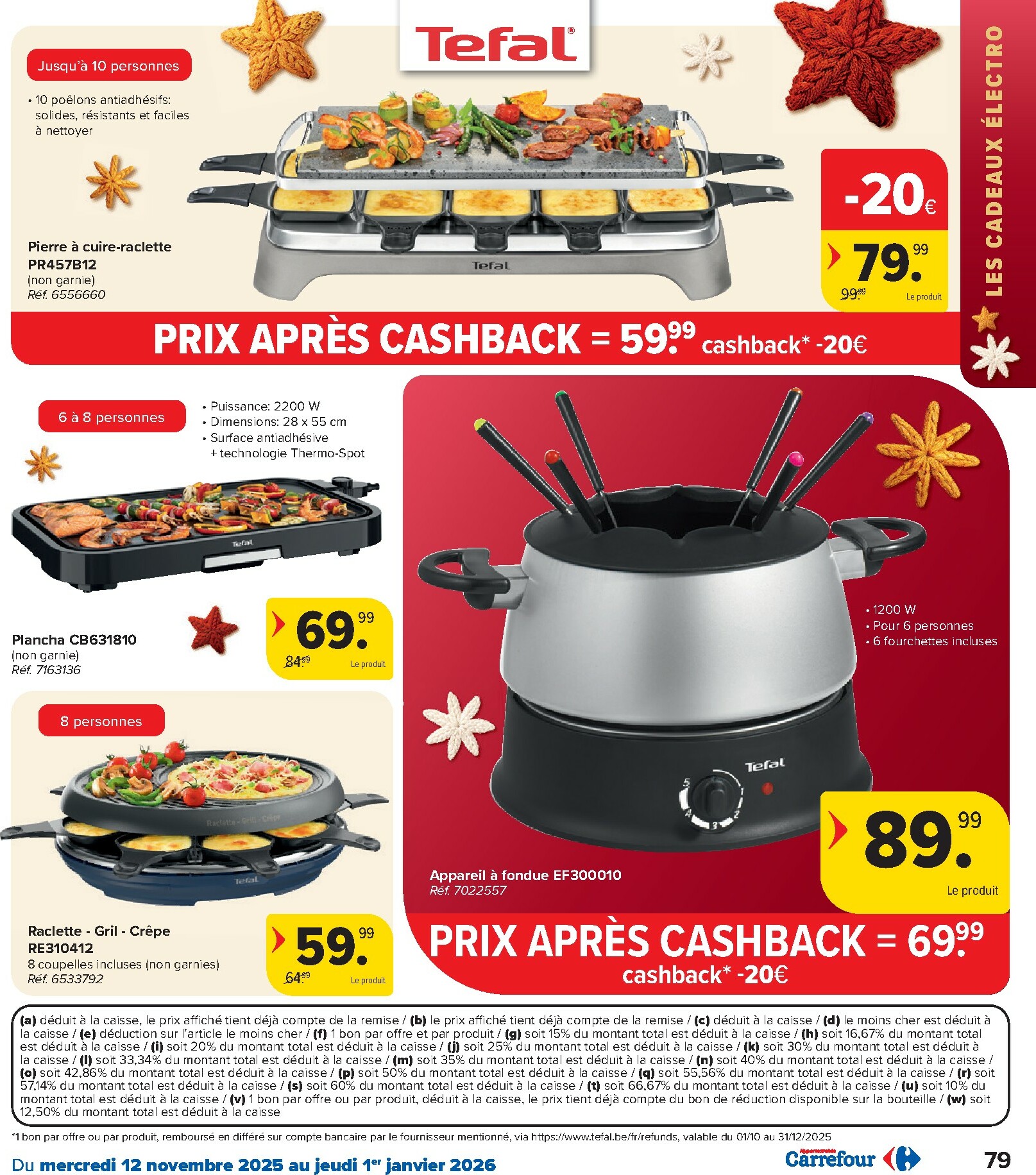 carrefour-market - De Carrefour Hypermarchés - Des fetes pour touts les goûts folder geldig vanaf 12/11 t/m 01/01 - page: 79