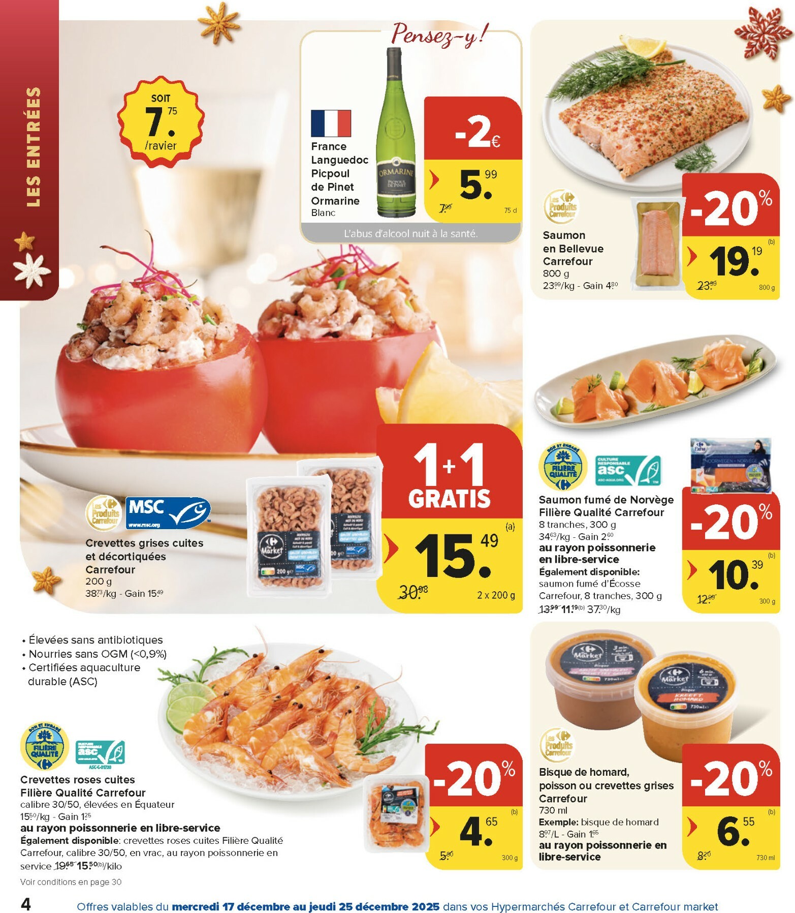carrefour-market - De Carrefour Market folder geldig vanaf 17/12 t/m 25/12 - page: 4