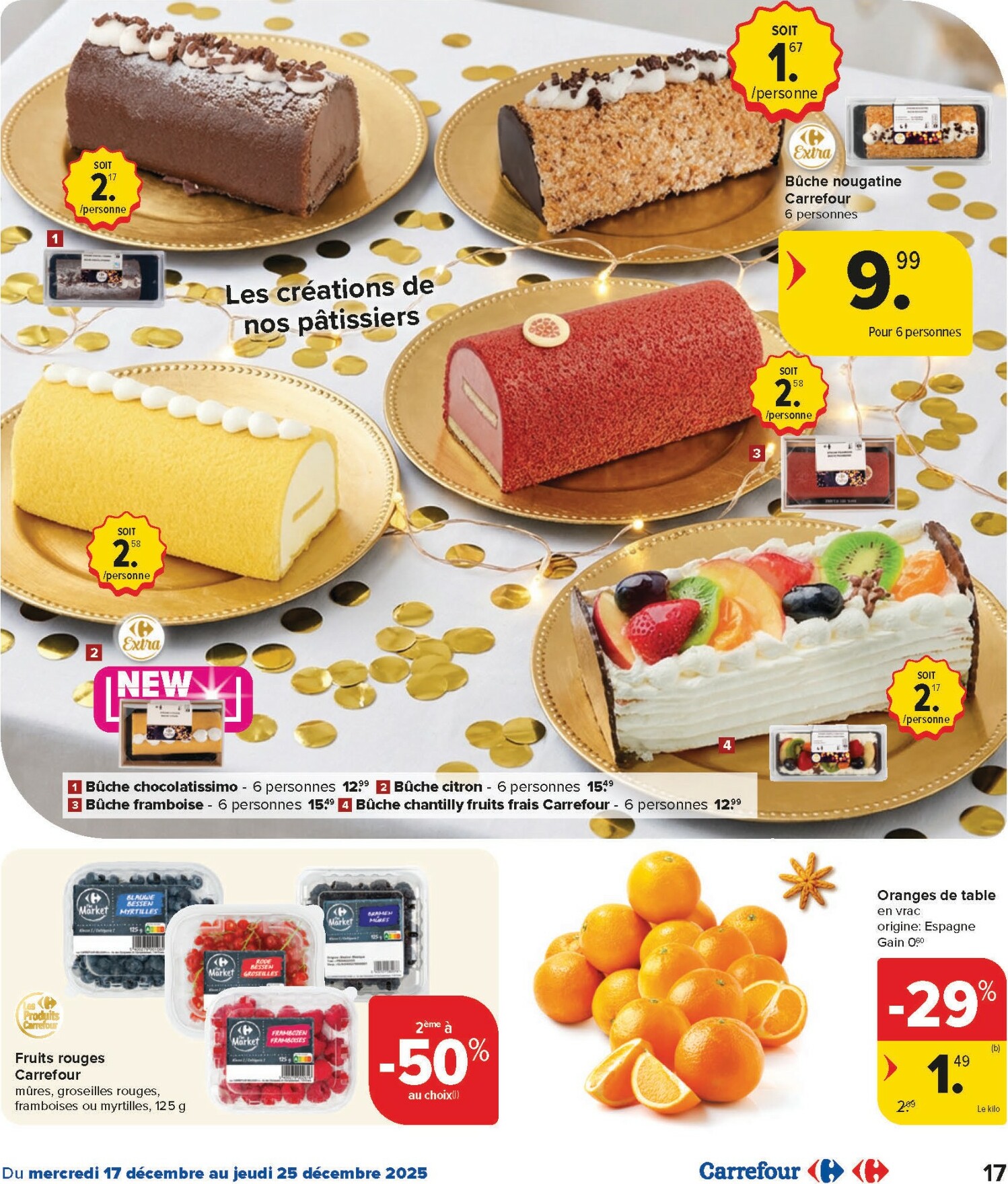 carrefour-market - De Carrefour Market folder geldig vanaf 17/12 t/m 25/12 - page: 17