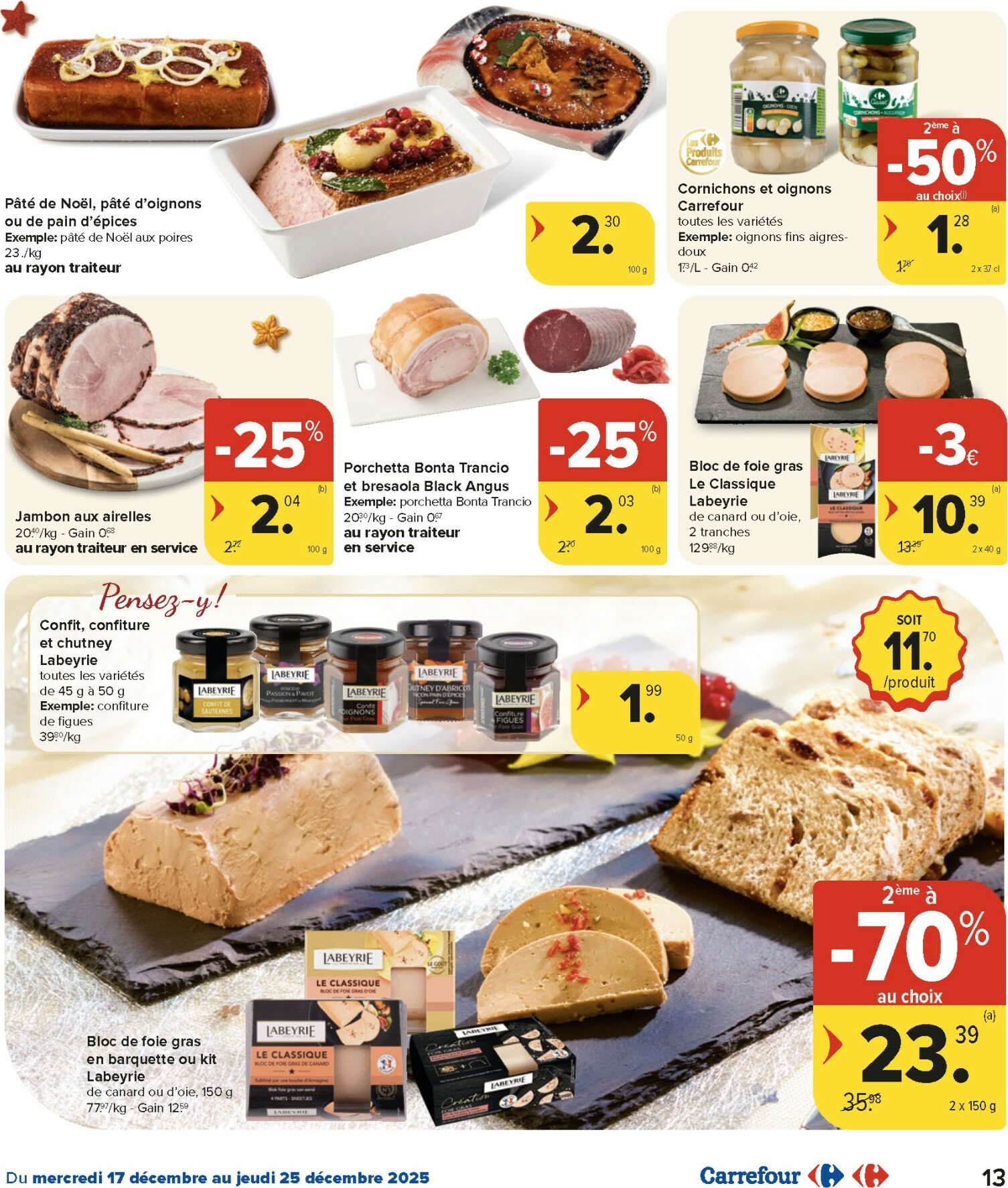carrefour-market - De Carrefour Market folder geldig vanaf 17/12 t/m 25/12 - page: 13