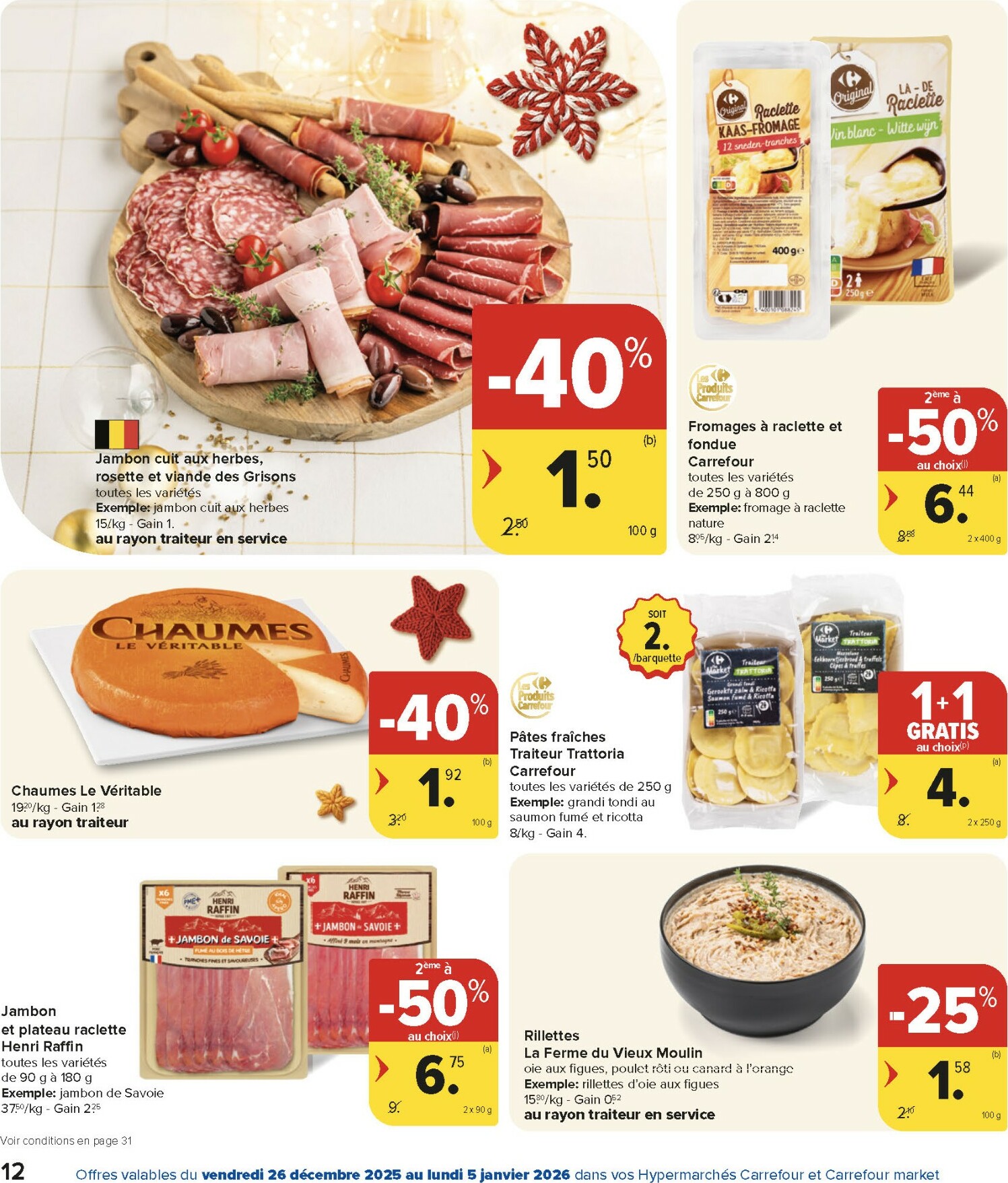 carrefour-market - De Carrefour Market folder geldig vanaf 26/12 t/m 05/01 - page: 12