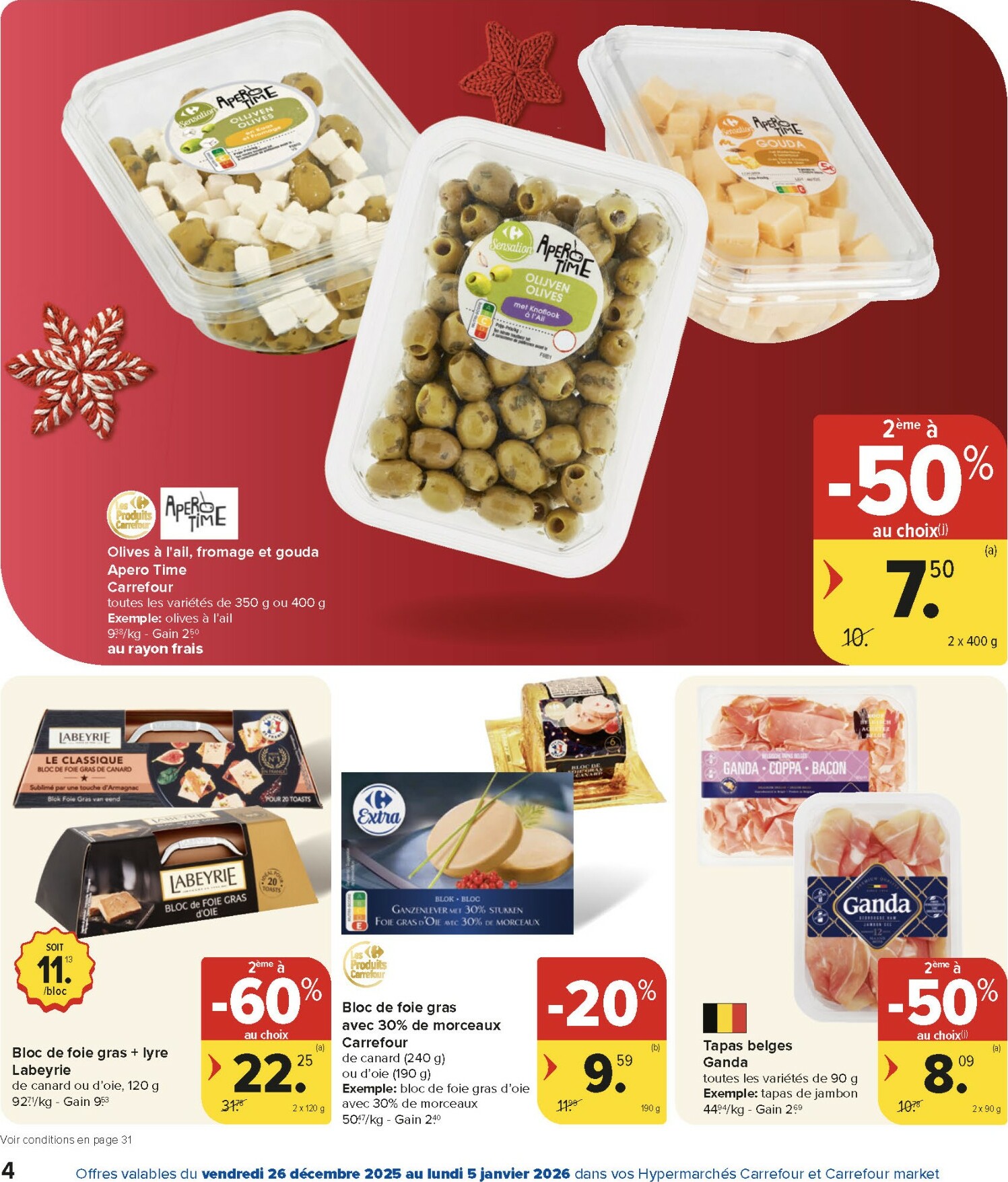 carrefour-market - De Carrefour Market folder geldig vanaf 26/12 t/m 05/01 - page: 4