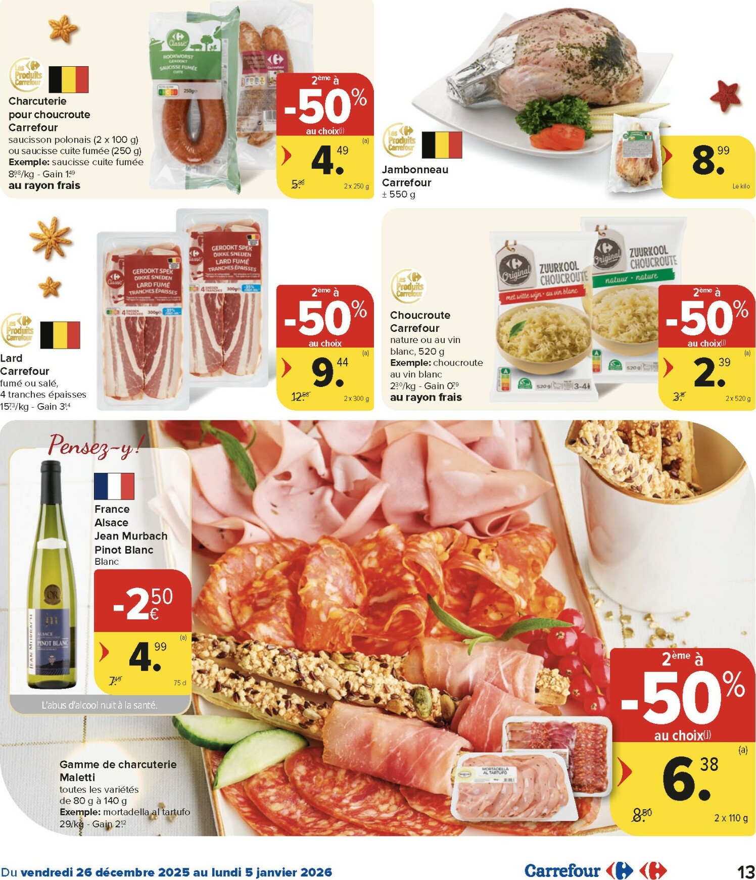 carrefour-market - De Carrefour Market folder geldig vanaf 26/12 t/m 05/01 - page: 13