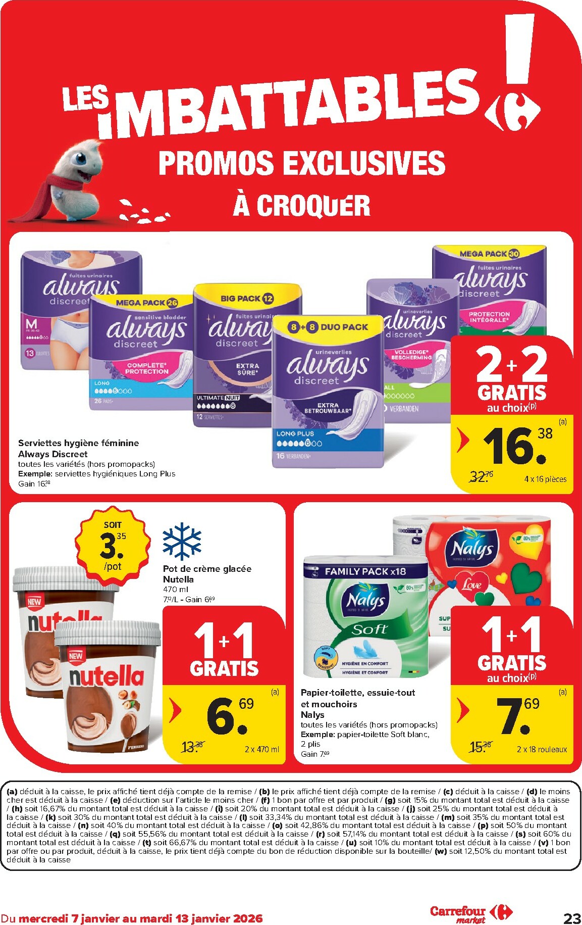 carrefour-market - De Carrefour Market folder geldig vanaf 07/01 t/m 13/01 - page: 23
