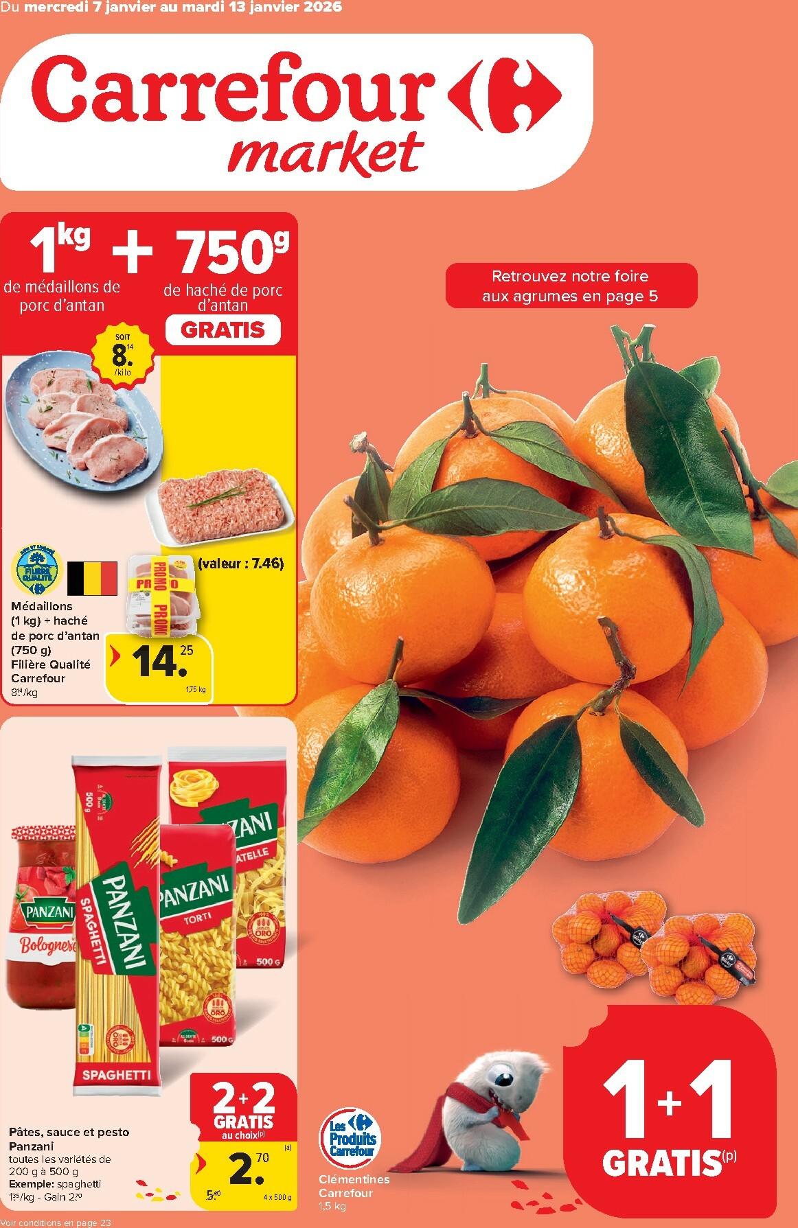 carrefour-market - De Carrefour Market folder geldig vanaf 07/01 t/m 13/01