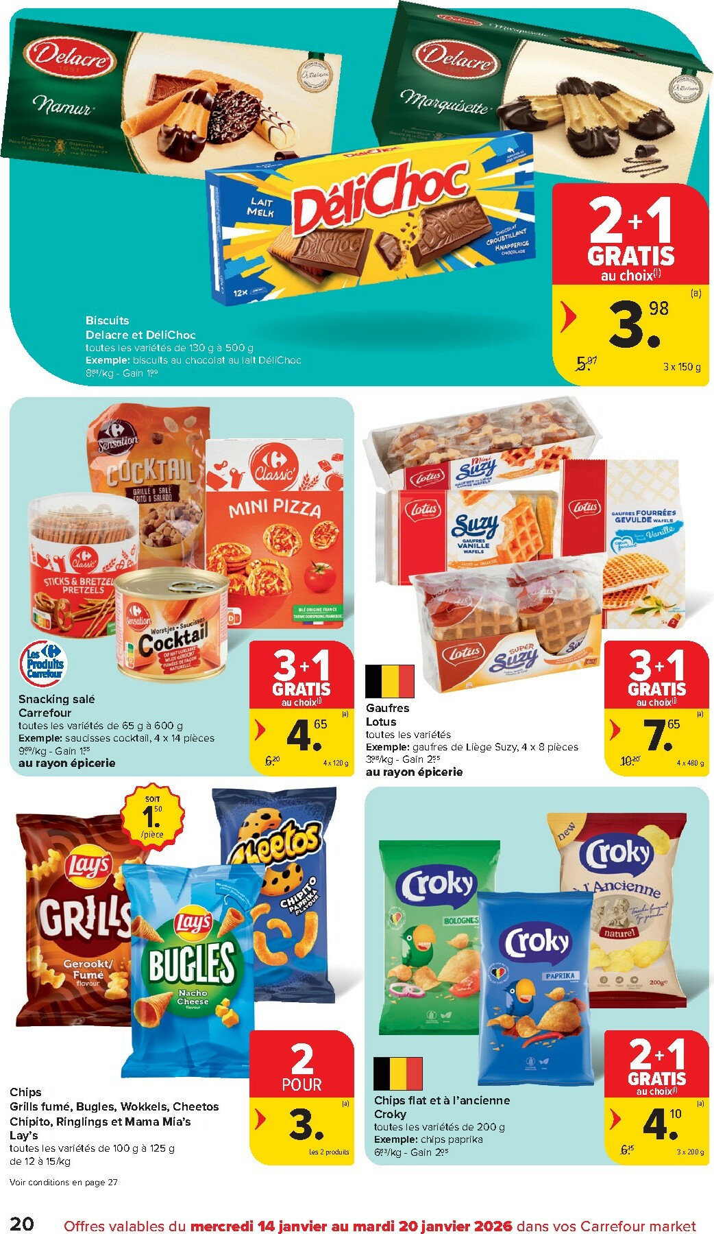 carrefour-market - De Carrefour Market folder geldig vanaf 14/01 t/m 20/01 - page: 20