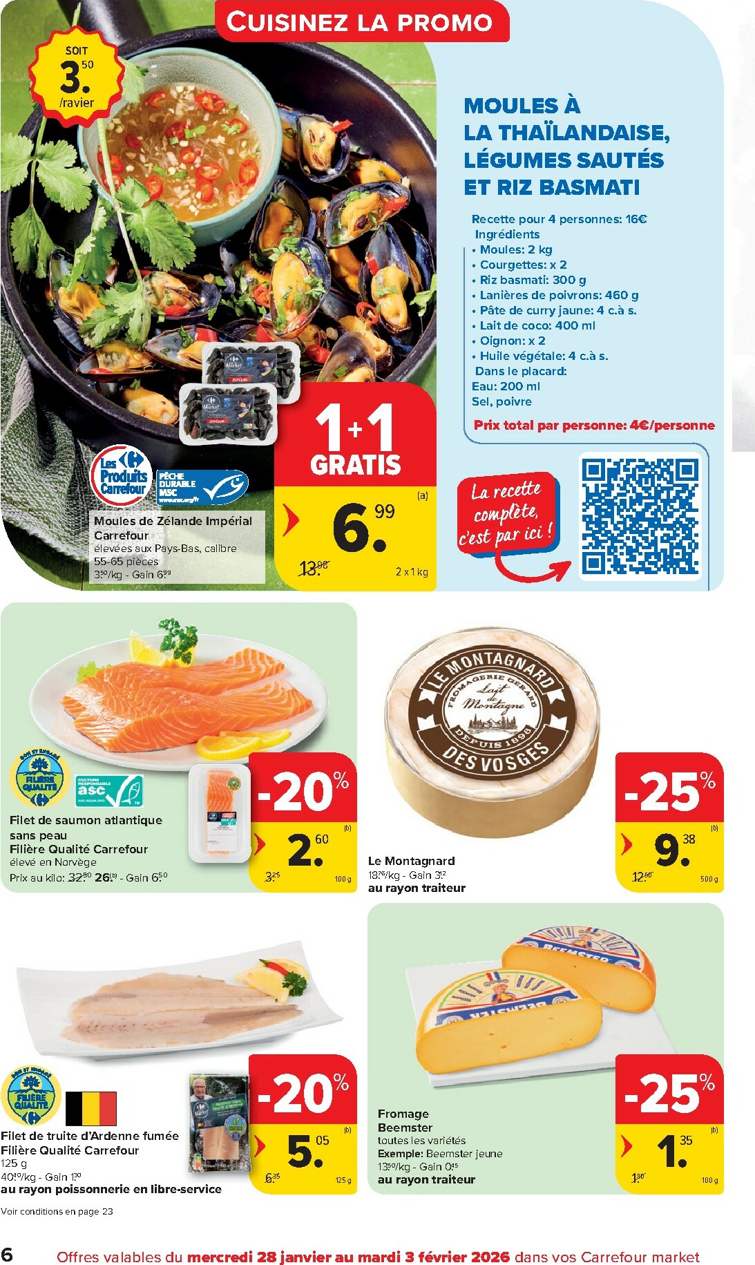 carrefour-market - De Carrefour Market folder geldig vanaf 28/01 t/m 03/02 - page: 6