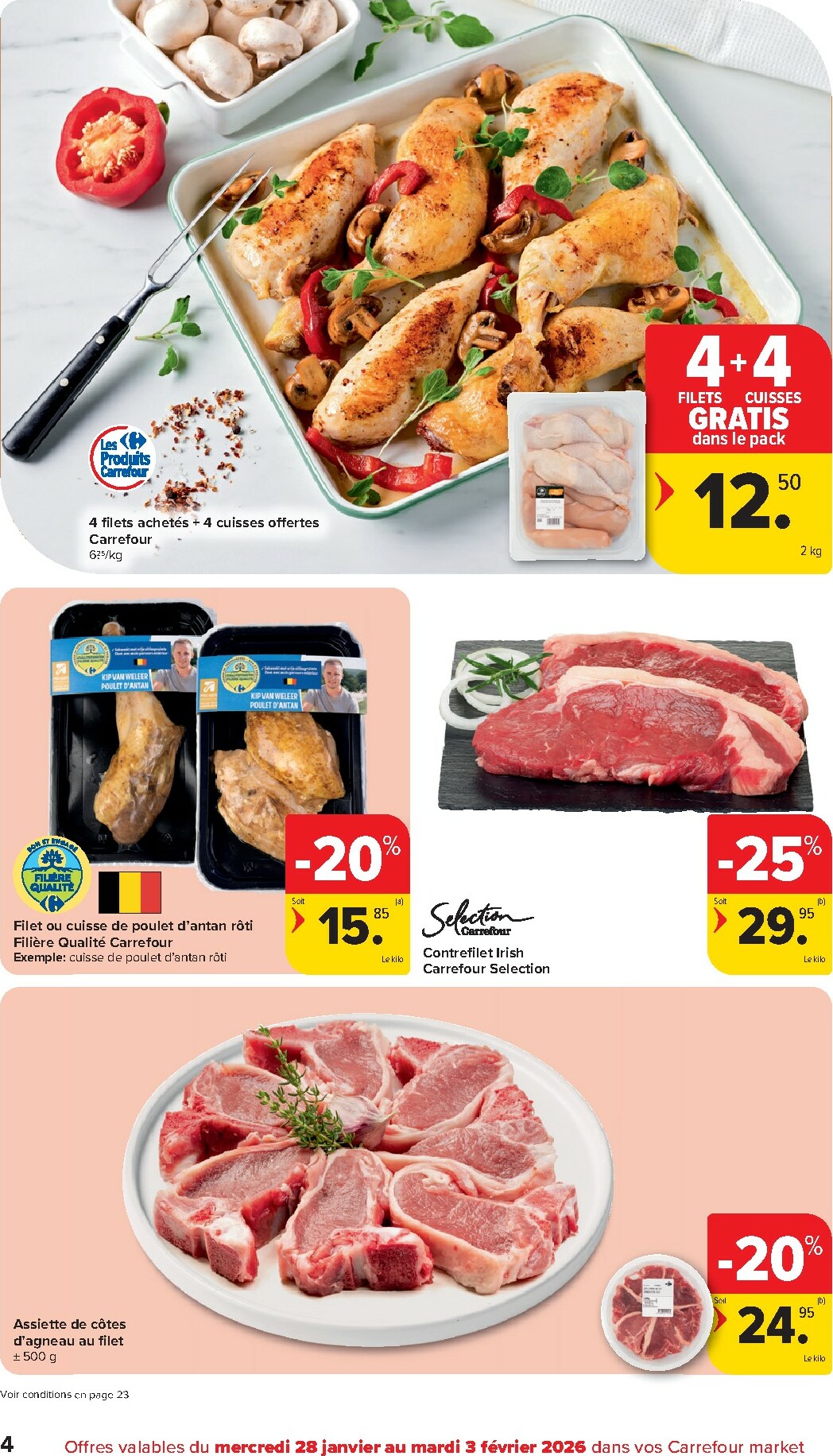 carrefour-market - De Carrefour Market folder geldig vanaf 28/01 t/m 03/02 - page: 4