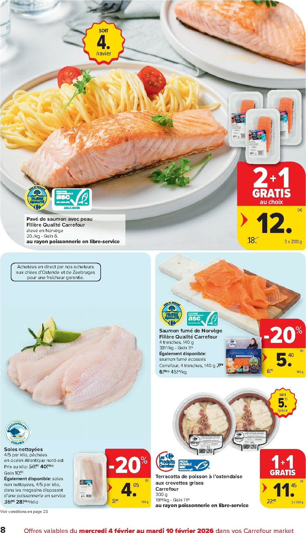 carrefour-market - De Carrefour Market folder geldig vanaf 04/02/2026 t/m 10/02/2026 - page: 8