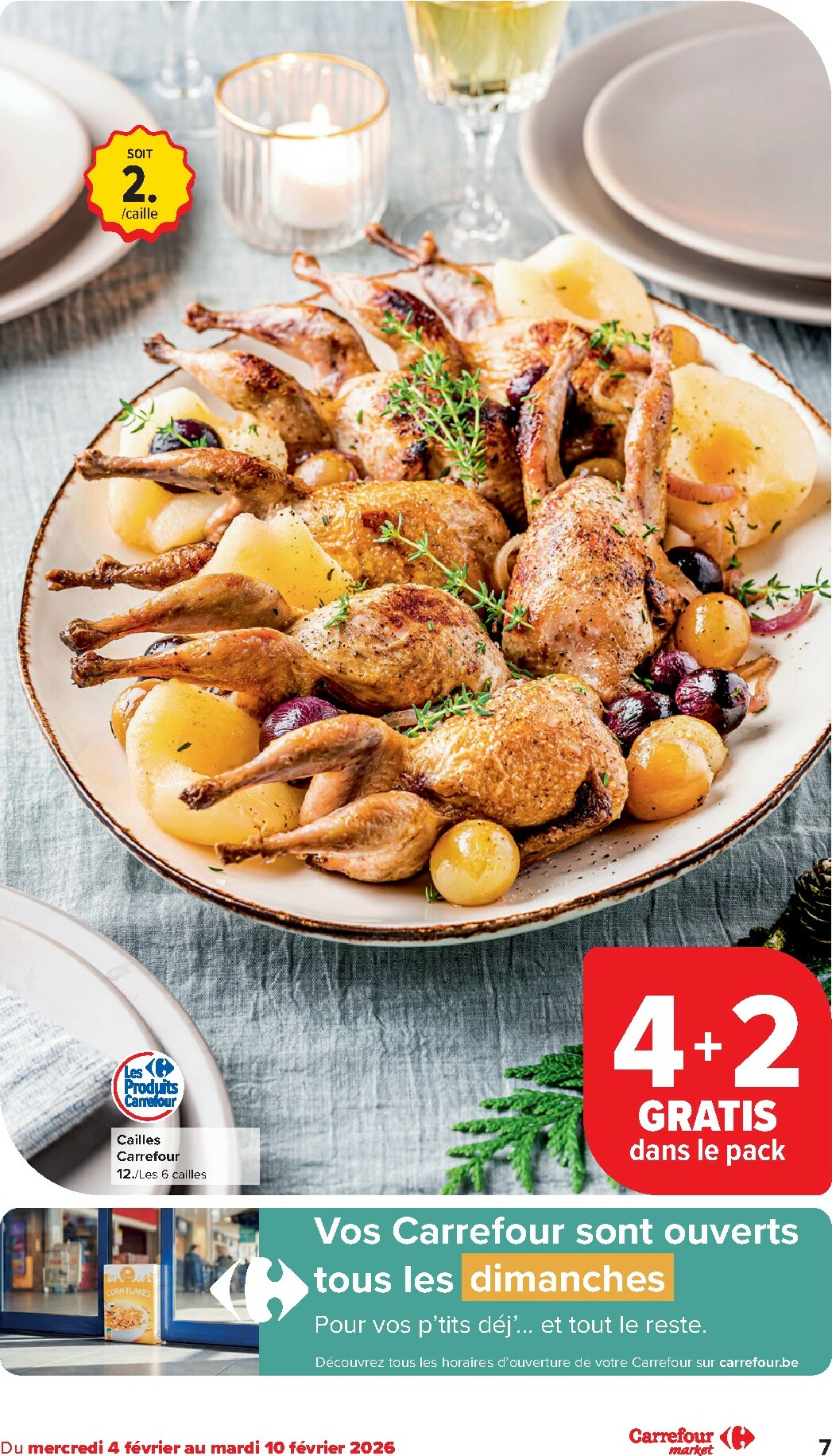 carrefour-market - De Carrefour Market folder geldig vanaf 04/02/2026 t/m 10/02/2026 - page: 7