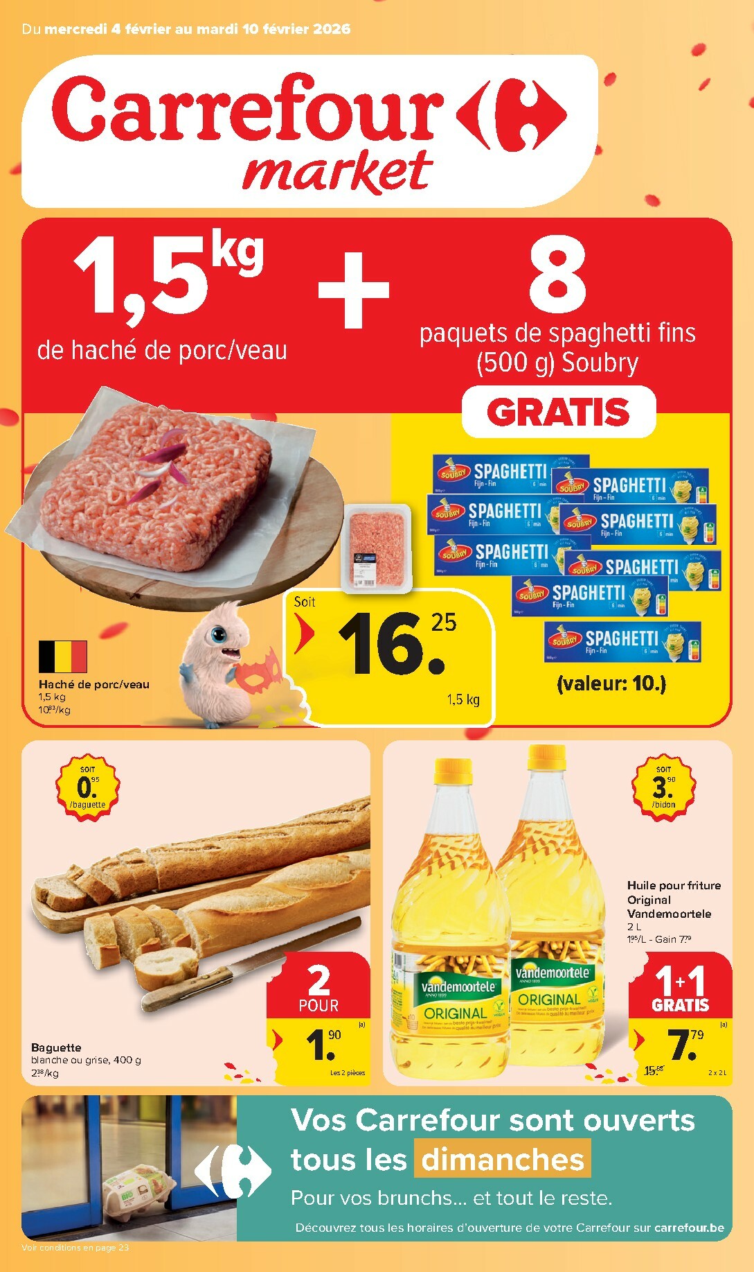 carrefour-market - De Carrefour Market folder geldig vanaf 04/02/2026 t/m 10/02/2026