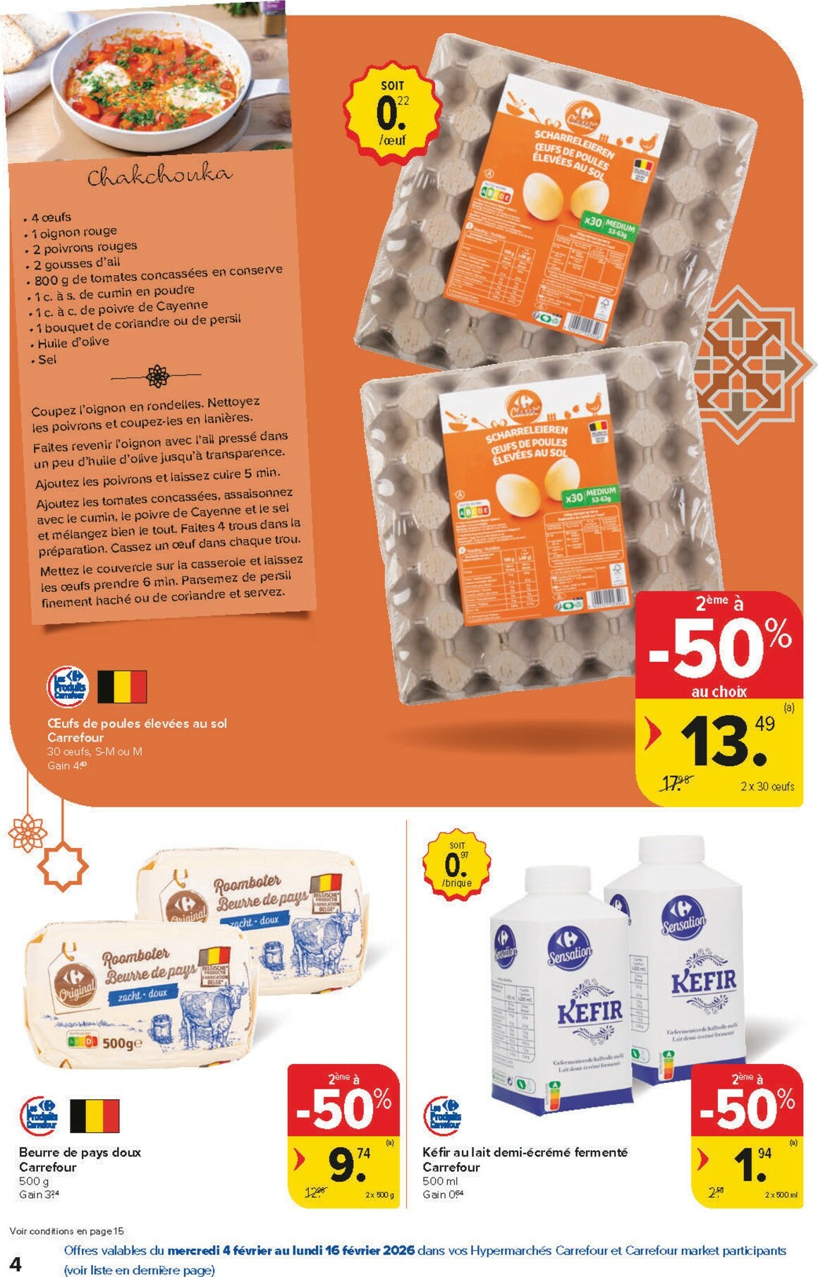 carrefour-market - De Carrefour Market - Saveurs d'Orient folder geldig vanaf 04/02/2026 t/m 16/02/2026 - page: 4