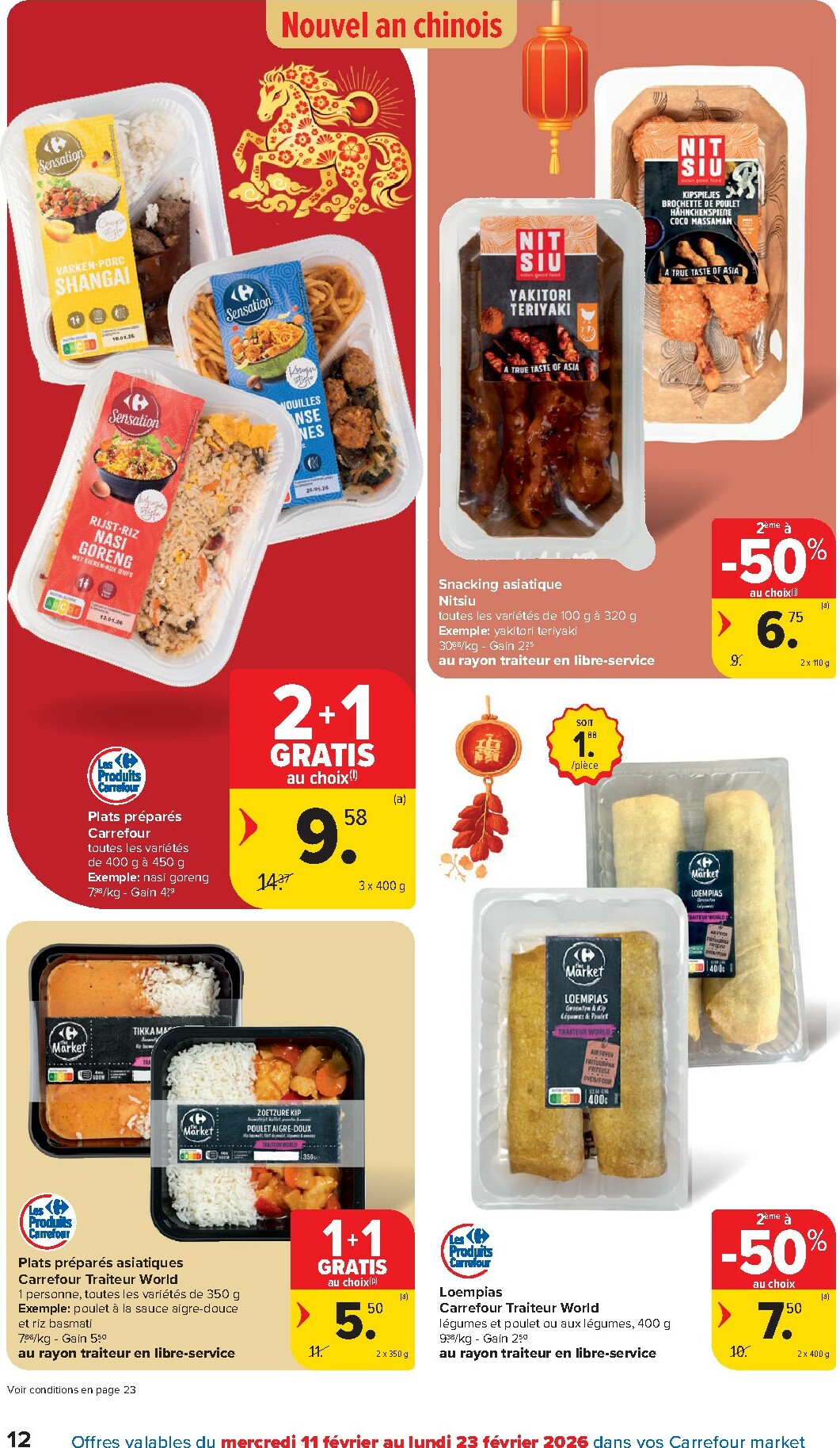 carrefour-market - De Carrefour Market folder geldig vanaf 11/02/2026 t/m 17/02/2026 - page: 12