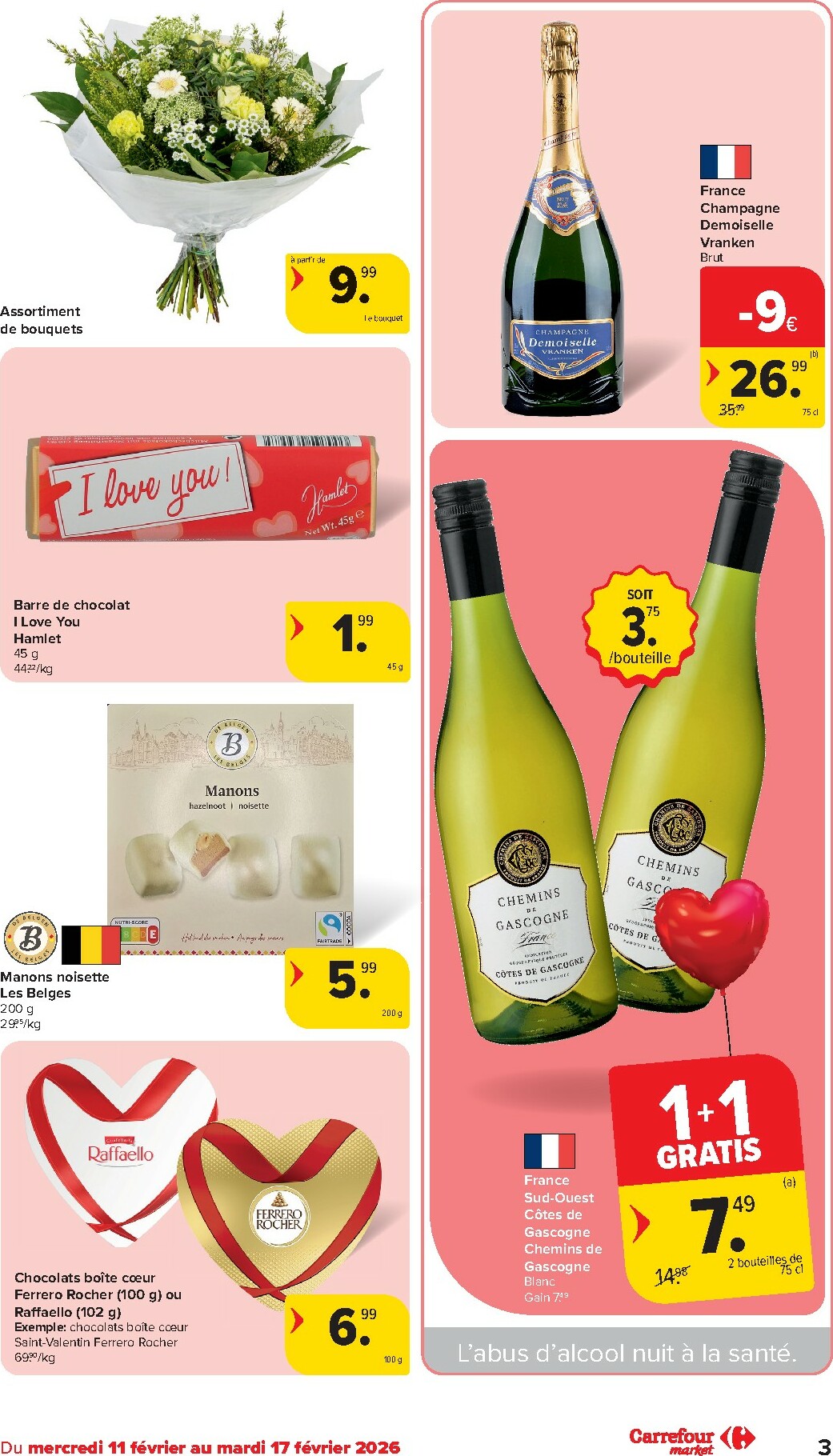 carrefour-market - De Carrefour Market folder geldig vanaf 11/02/2026 t/m 17/02/2026 - page: 3