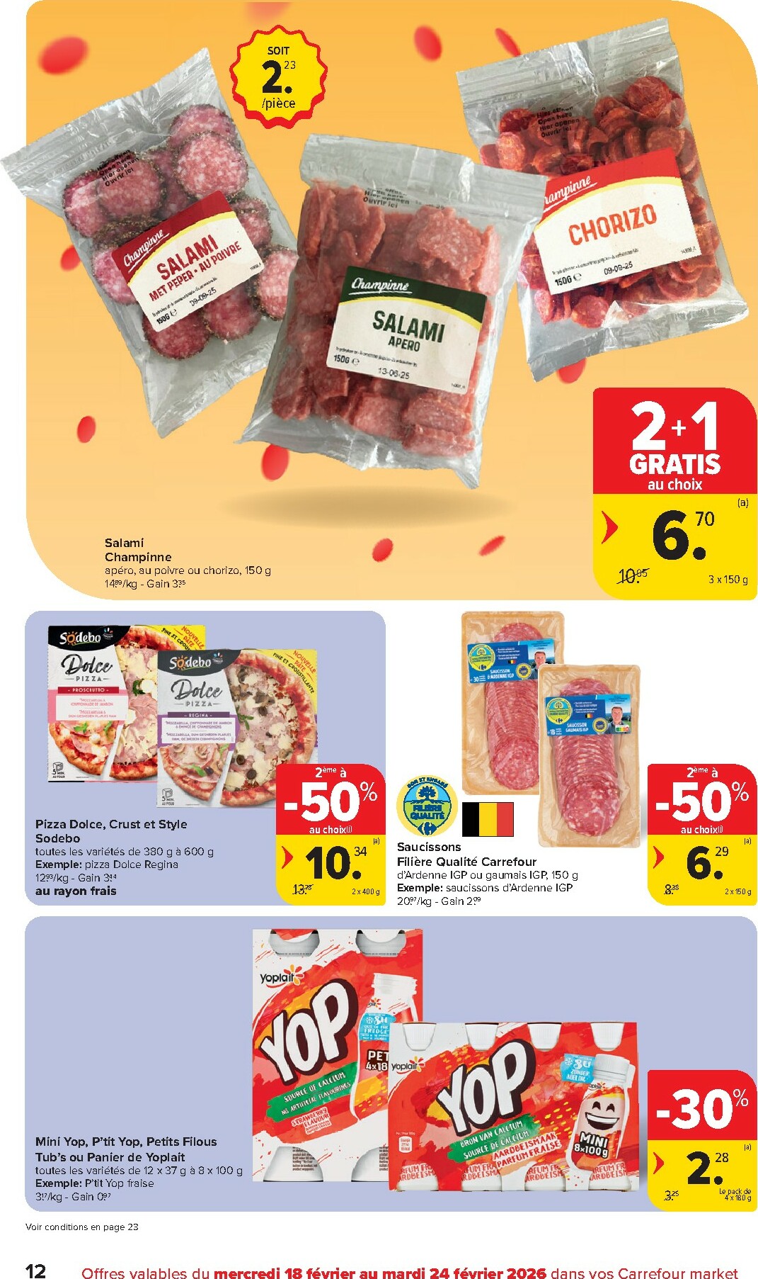 carrefour-market - De Carrefour Market folder geldig vanaf 18/02/2026 t/m 24/02/2026 - page: 12
