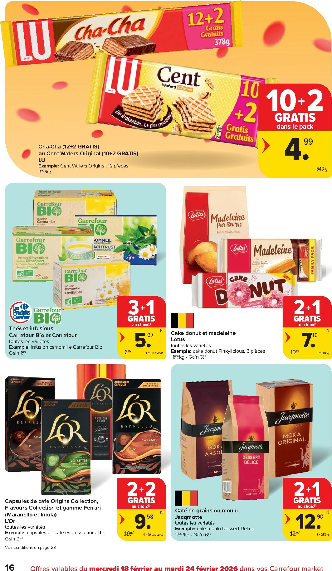 carrefour-market - De Carrefour Market folder geldig vanaf 18/02/2026 t/m 24/02/2026 - page: 16