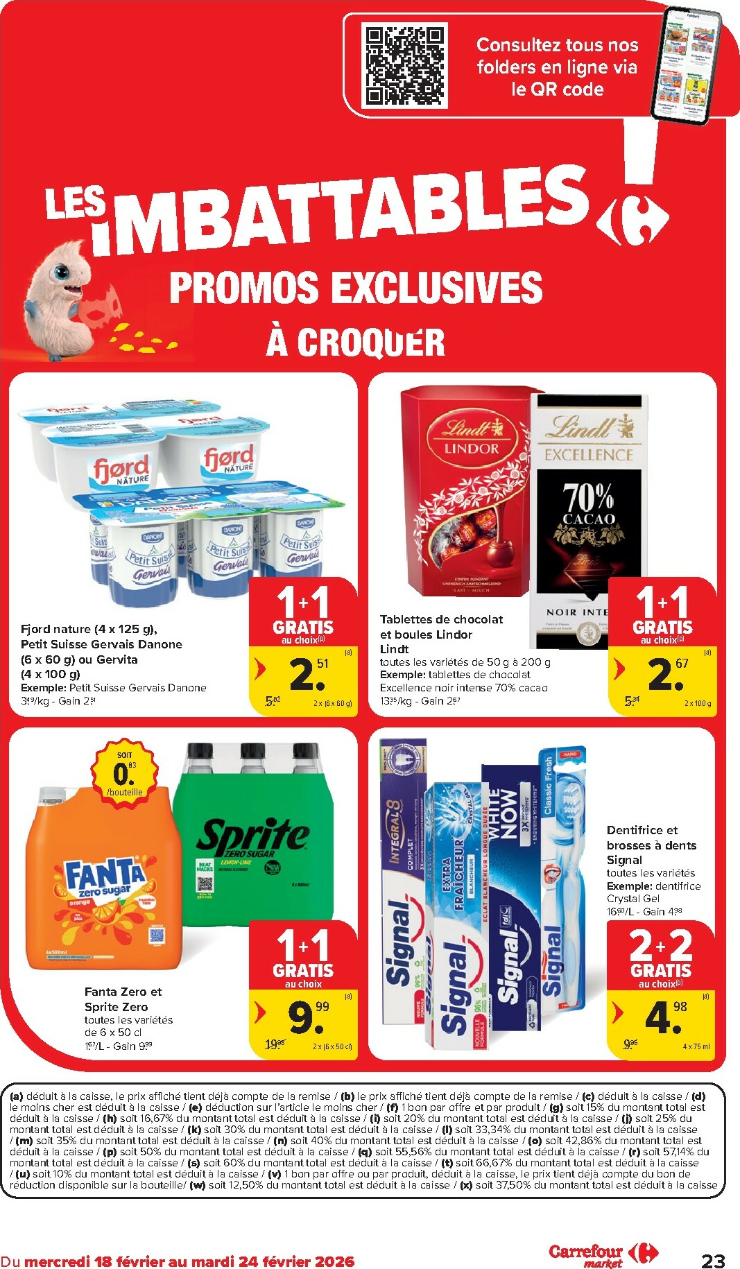 carrefour-market - De Carrefour Market folder geldig vanaf 18/02/2026 t/m 24/02/2026 - page: 23