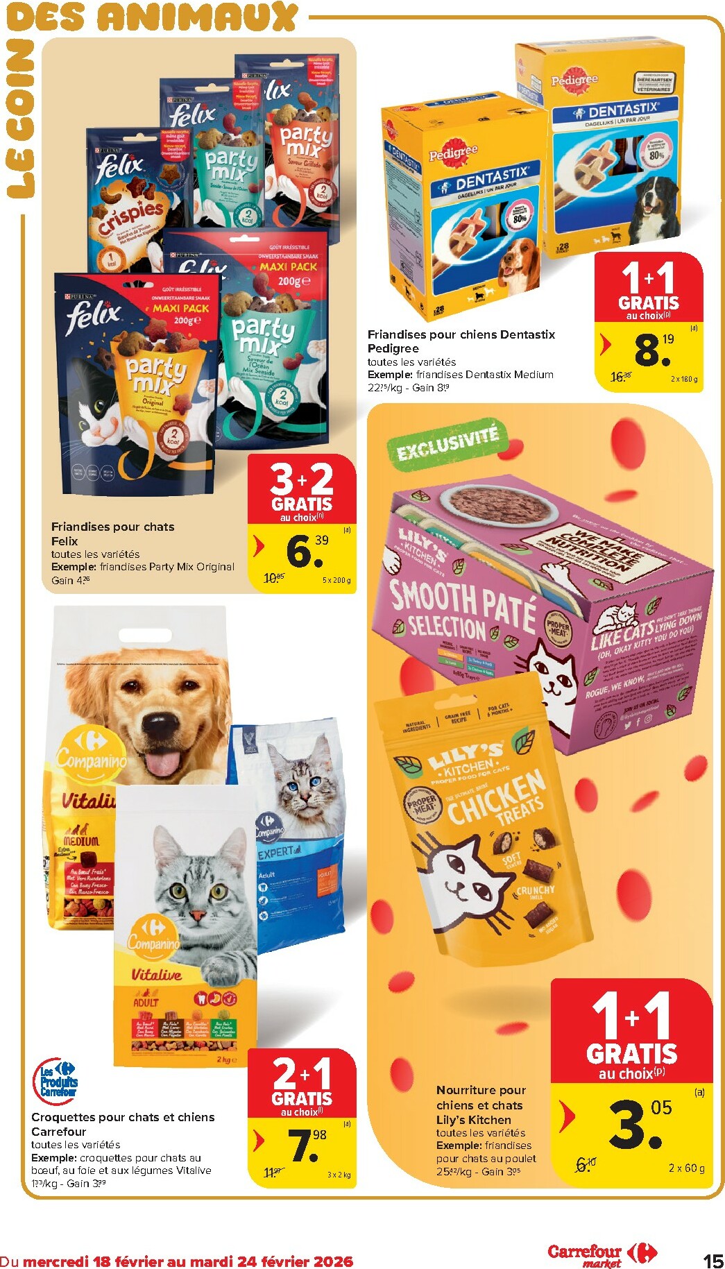 carrefour-market - De Carrefour Market folder geldig vanaf 18/02/2026 t/m 24/02/2026 - page: 15