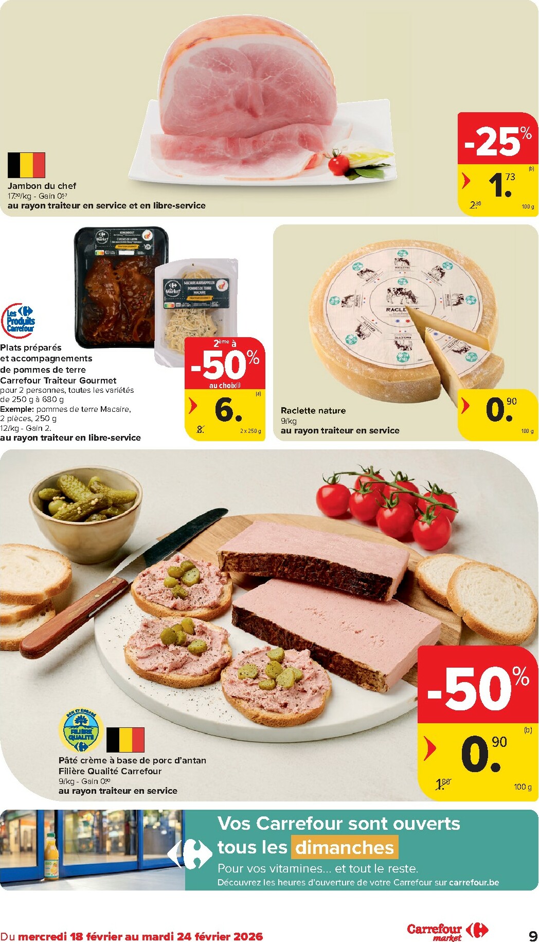 carrefour-market - De Carrefour Market folder geldig vanaf 18/02/2026 t/m 24/02/2026 - page: 9