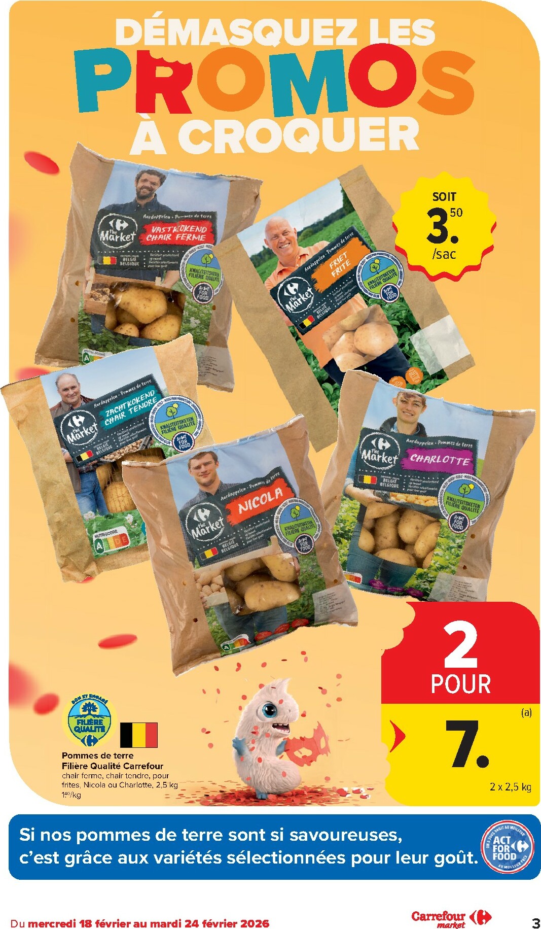 carrefour-market - De Carrefour Market folder geldig vanaf 18/02/2026 t/m 24/02/2026 - page: 3