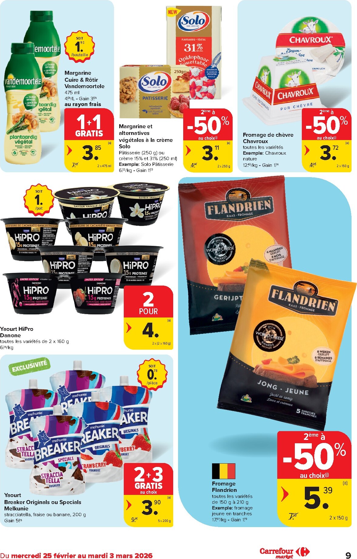 carrefour-market - De Carrefour Market folder geldig vanaf 25/02/2026 t/m 03/03/2026 - page: 9