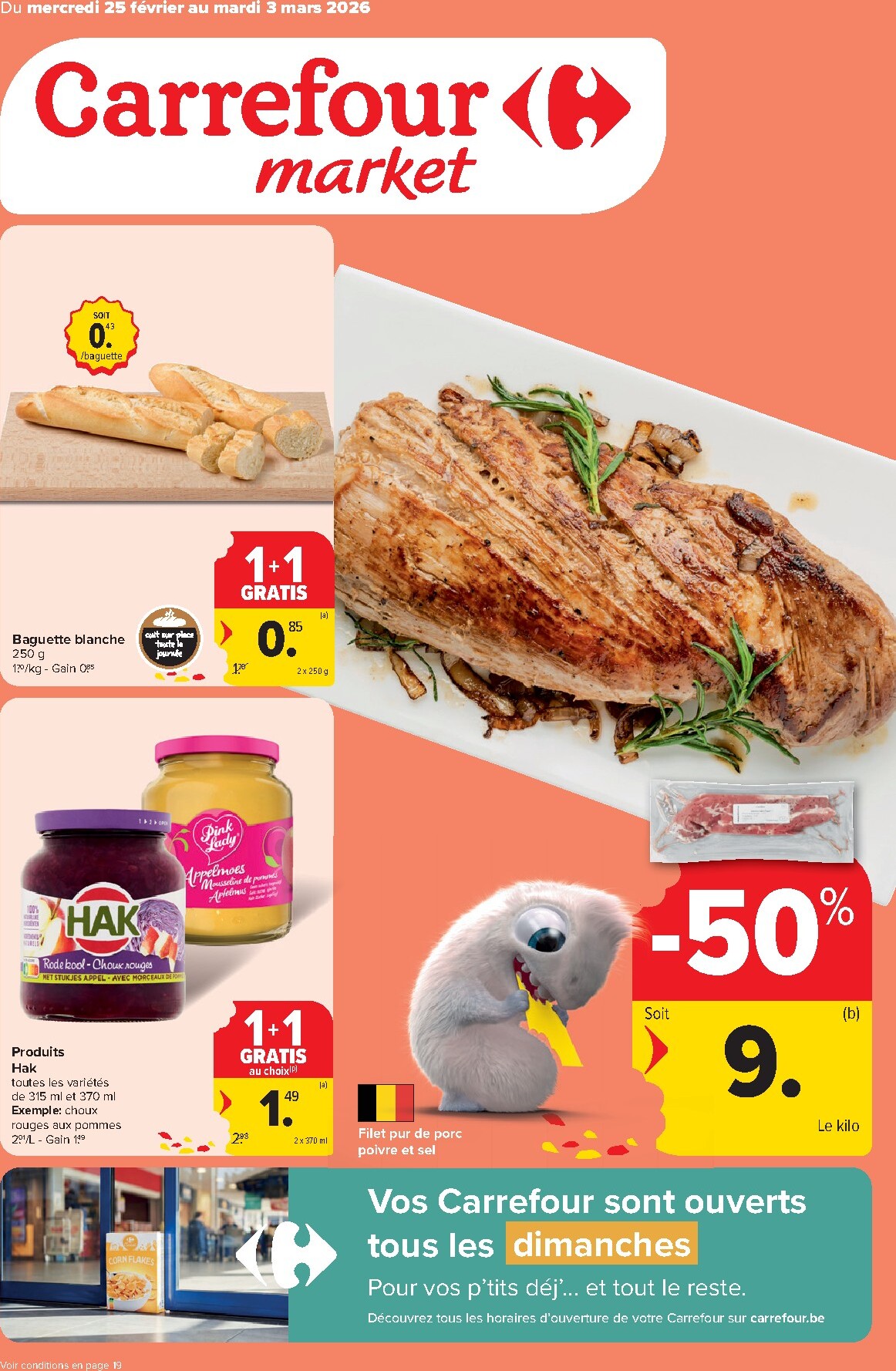 carrefour-market - De Carrefour Market folder geldig vanaf 25/02/2026 t/m 03/03/2026