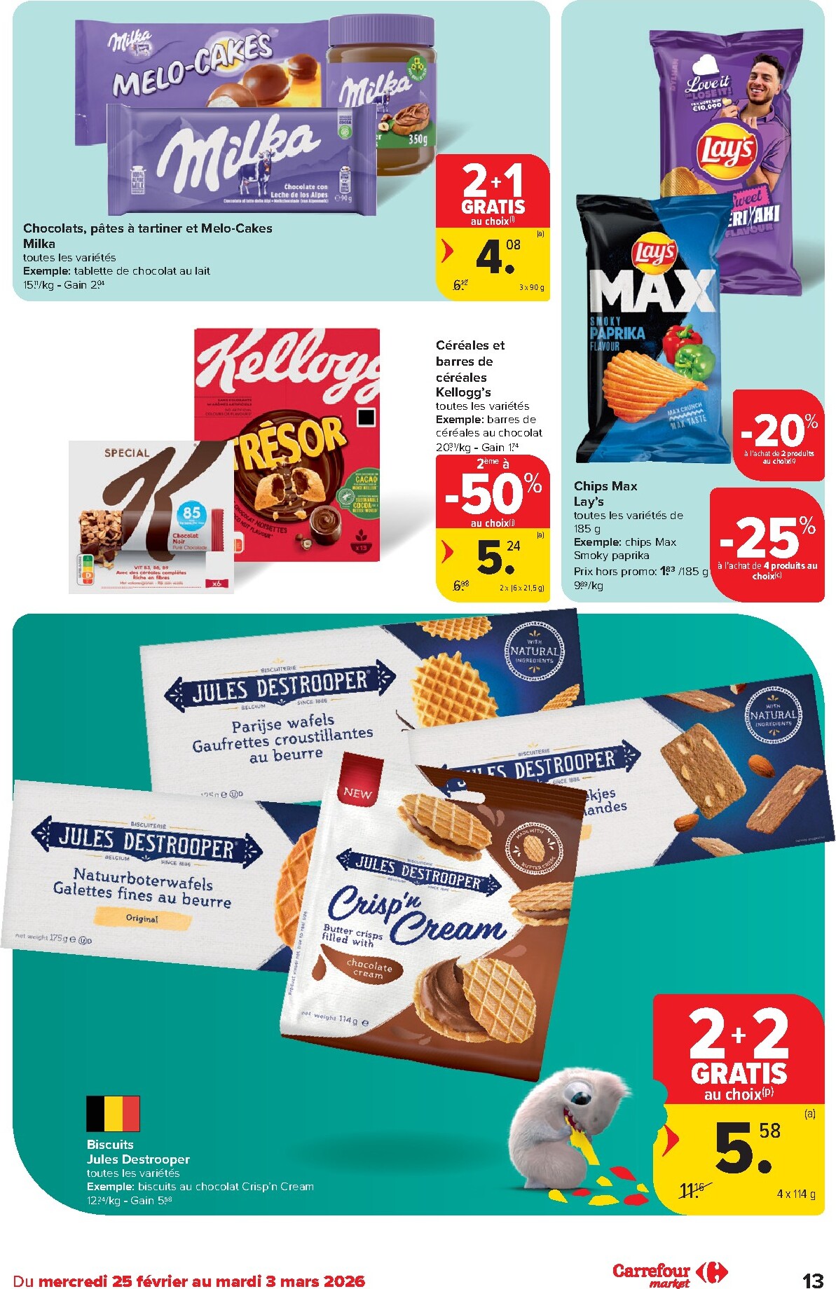 carrefour-market - De Carrefour Market folder geldig vanaf 25/02/2026 t/m 03/03/2026 - page: 13