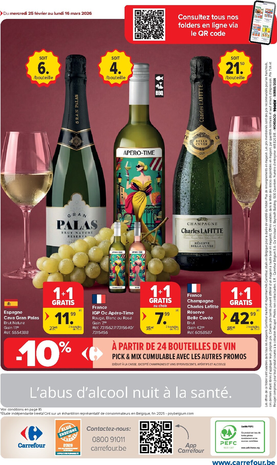 carrefour-market - De Carrefour Market - Le Goût des Bons Plans folder geldig vanaf 25/02/2026 t/m 16/03/2026 - page: 16
