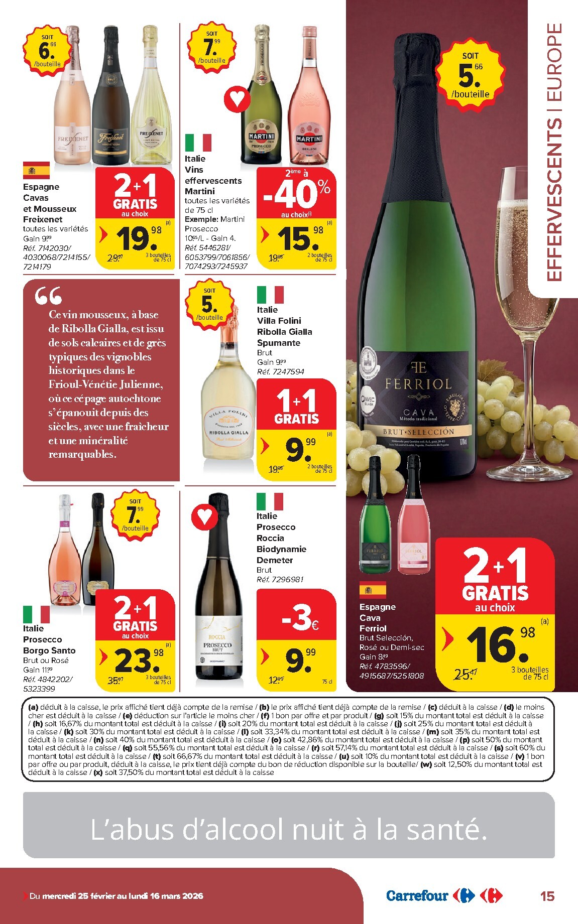 carrefour-market - De Carrefour Market - Le Goût des Bons Plans folder geldig vanaf 25/02/2026 t/m 16/03/2026 - page: 15