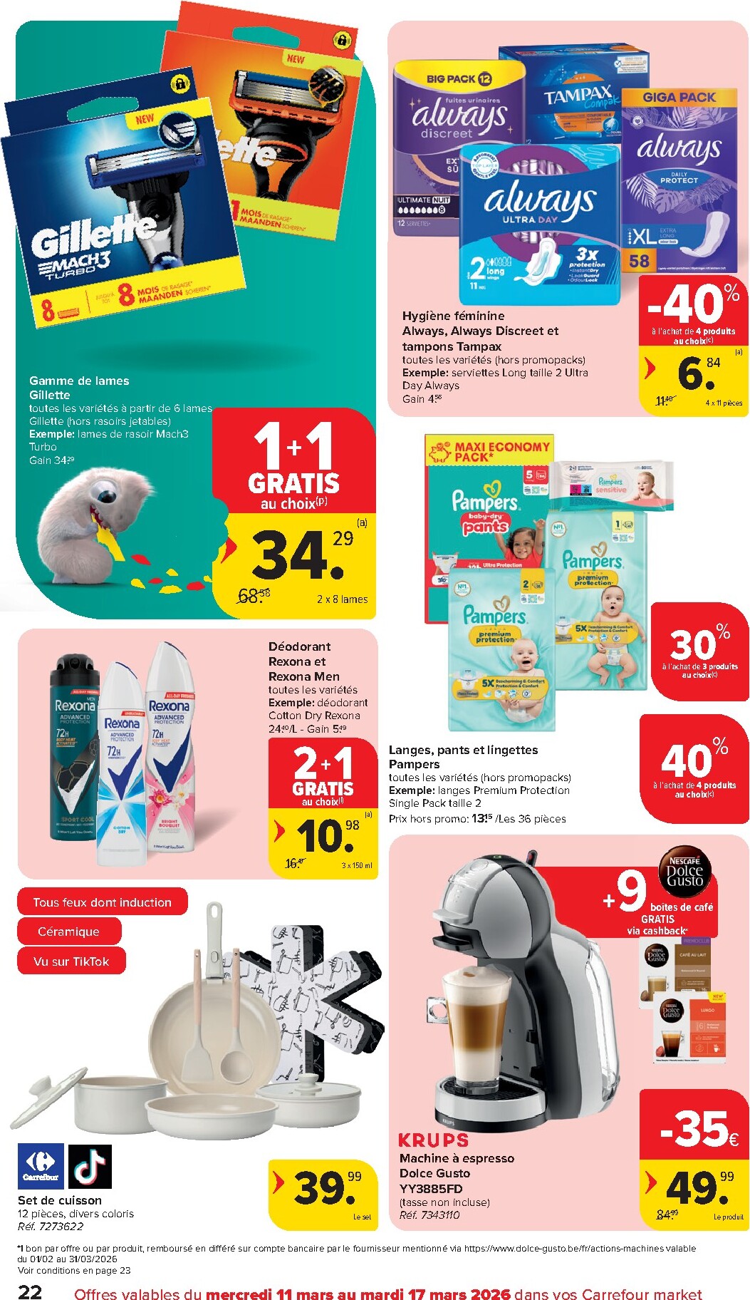 carrefour-market - De Carrefour Market folder geldig vanaf 11/03/2026 t/m 17/03/2026 - page: 22