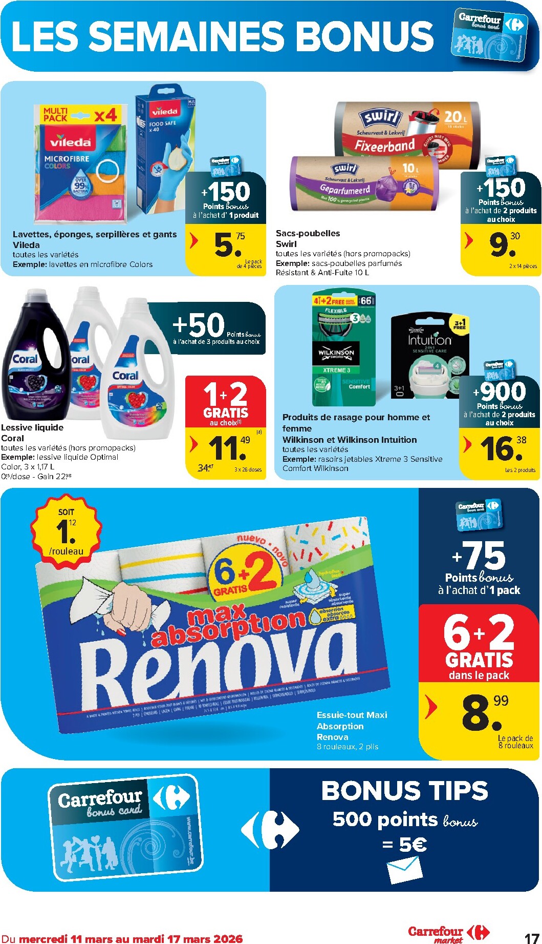 carrefour-market - De Carrefour Market folder geldig vanaf 11/03/2026 t/m 17/03/2026 - page: 17