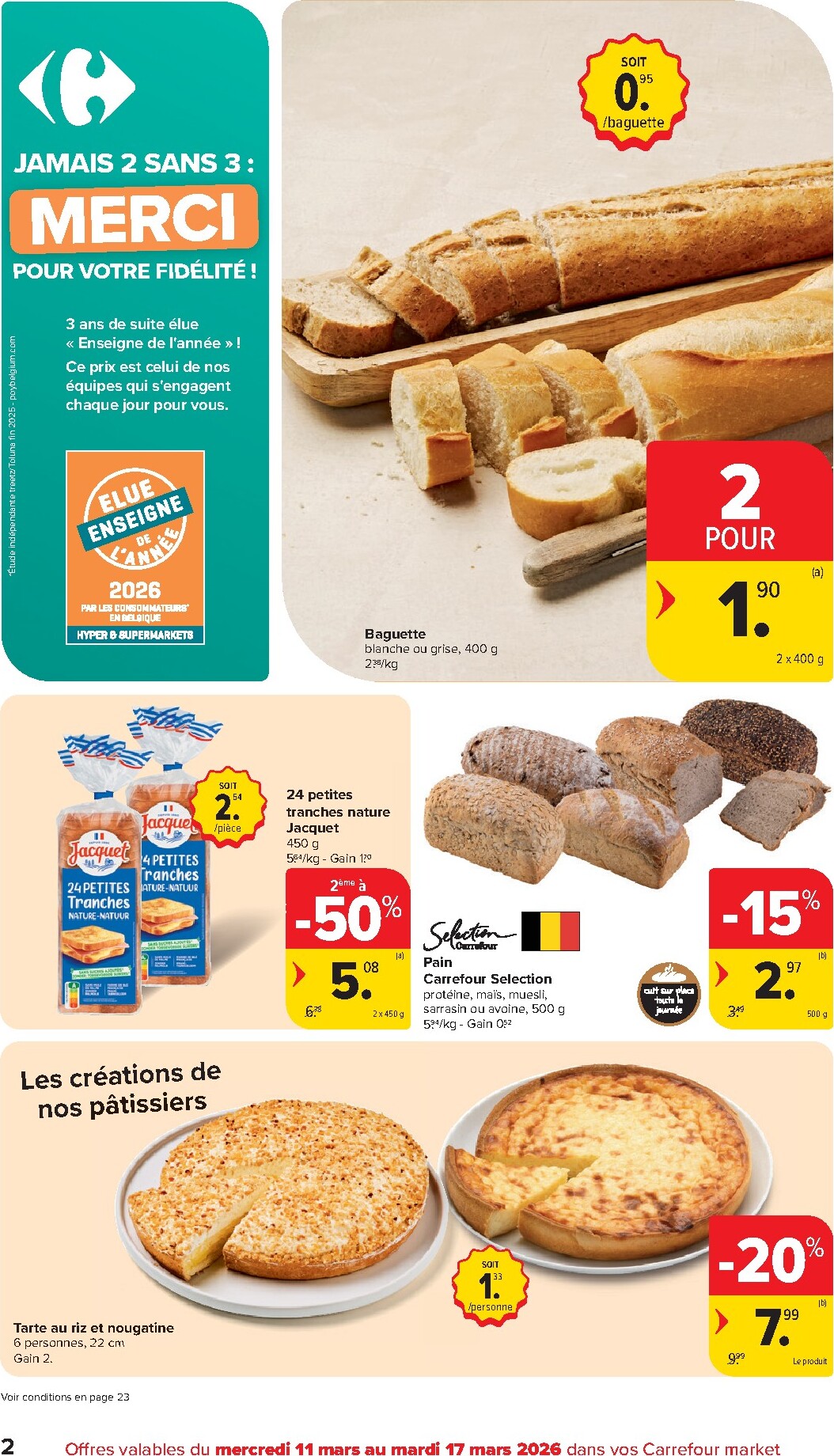 carrefour-market - De Carrefour Market folder geldig vanaf 11/03/2026 t/m 17/03/2026 - page: 2