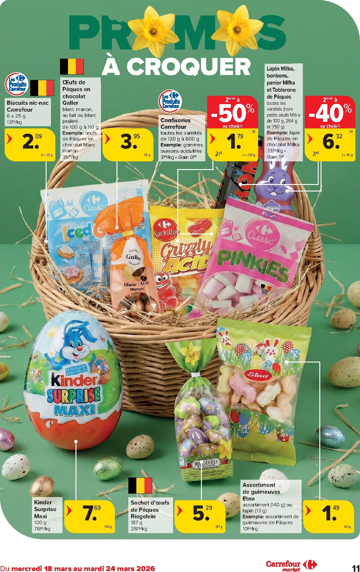 carrefour-market - De Carrefour Market folder geldig vanaf 18/03/2026 t/m 24/03/2026 - page: 11