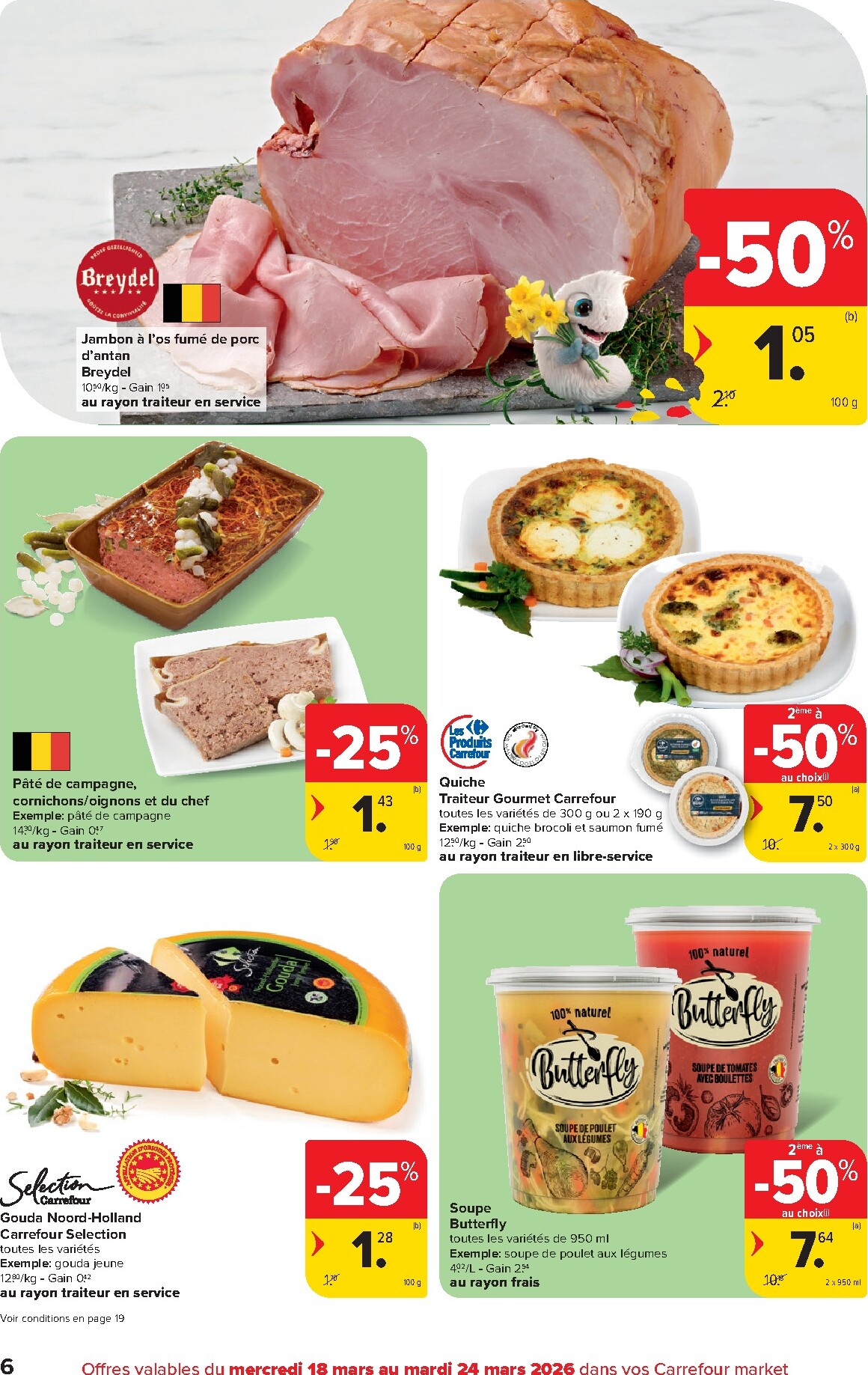 carrefour-market - De Carrefour Market folder geldig vanaf 18/03/2026 t/m 24/03/2026 - page: 6