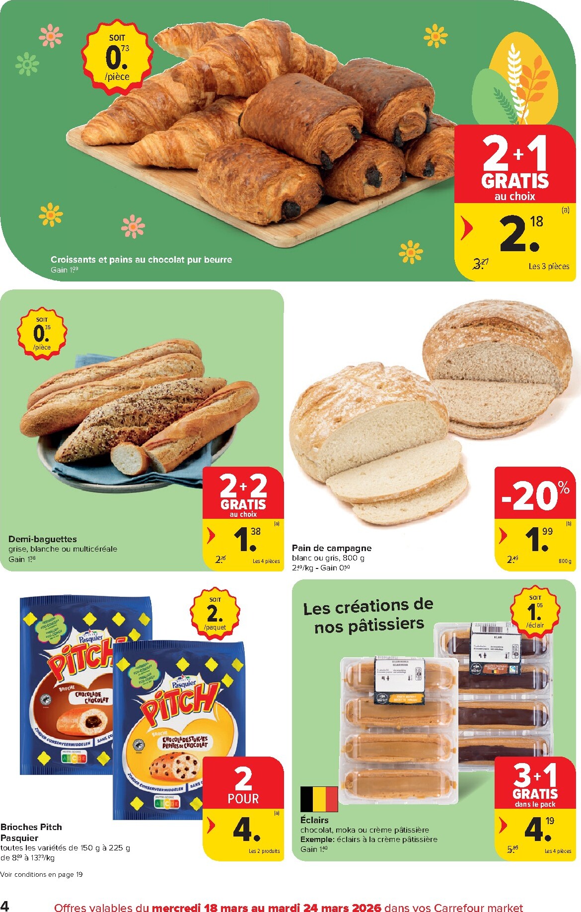 carrefour-market - De Carrefour Market folder geldig vanaf 18/03/2026 t/m 24/03/2026 - page: 4