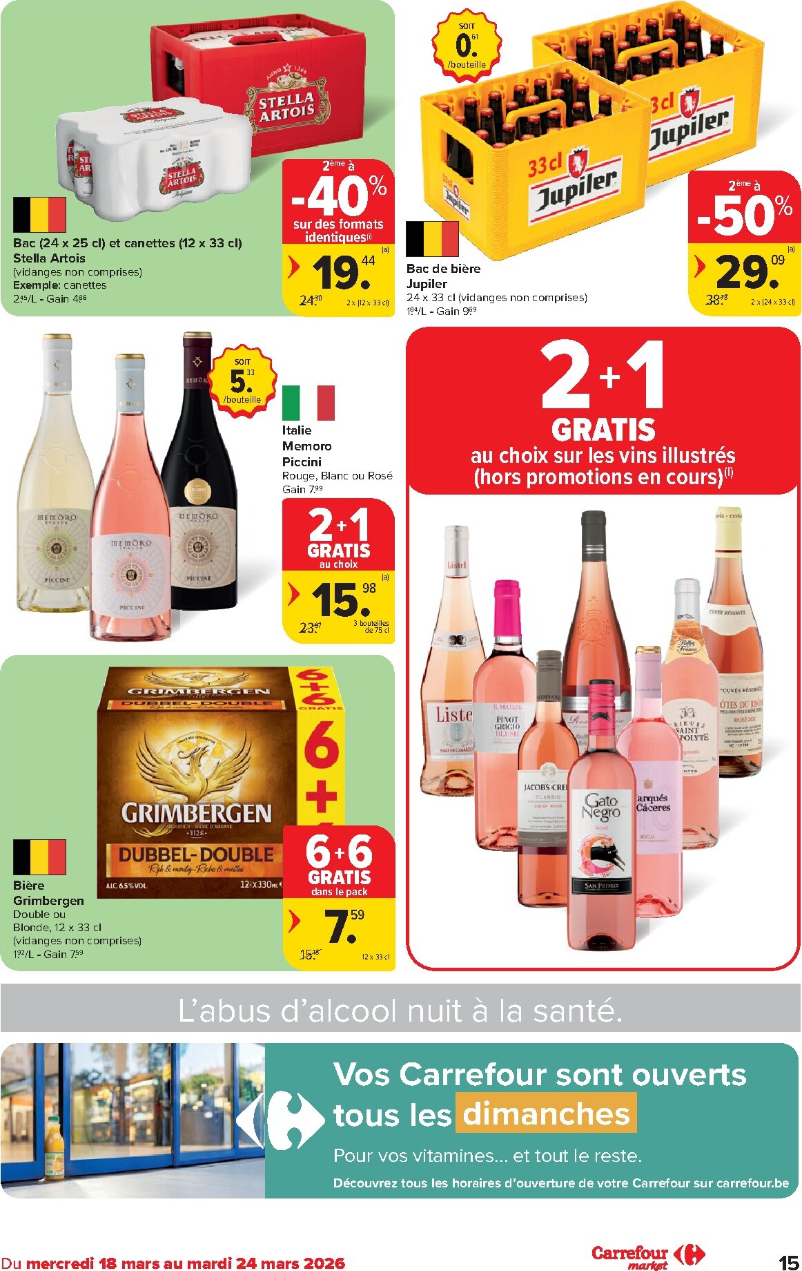 carrefour-market - De Carrefour Market folder geldig vanaf 18/03/2026 t/m 24/03/2026 - page: 15