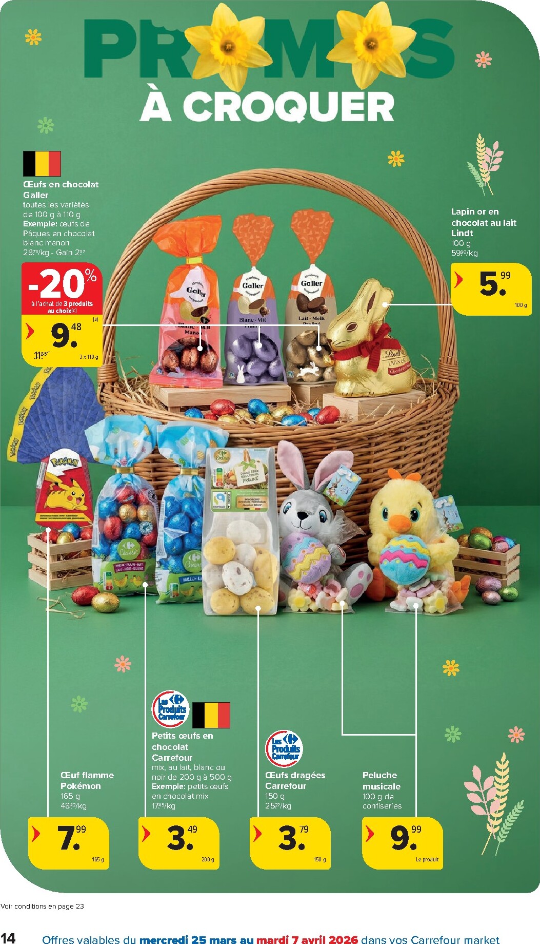 carrefour-market - De Carrefour Market folder geldig vanaf 25/03/2026 t/m 07/04/2026 - page: 14