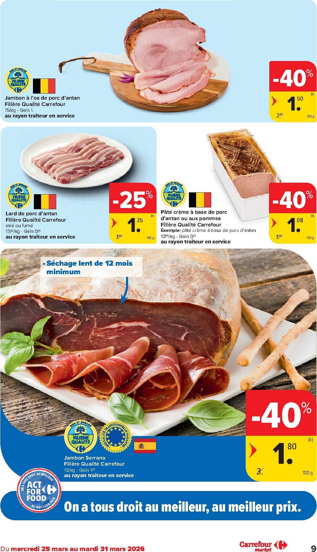 carrefour-market - De Carrefour Market folder geldig vanaf 25/03/2026 t/m 07/04/2026 - page: 9