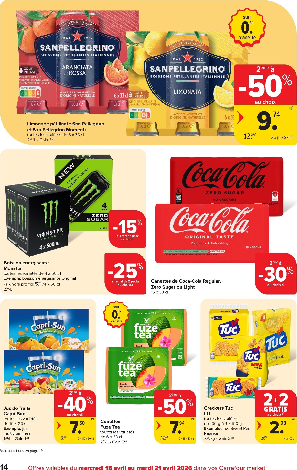 carrefour-market - Carrefour Market folder voor volgende week van woensdag 15/04/2026 tot dinsdag 21/04/2026 - page: 14