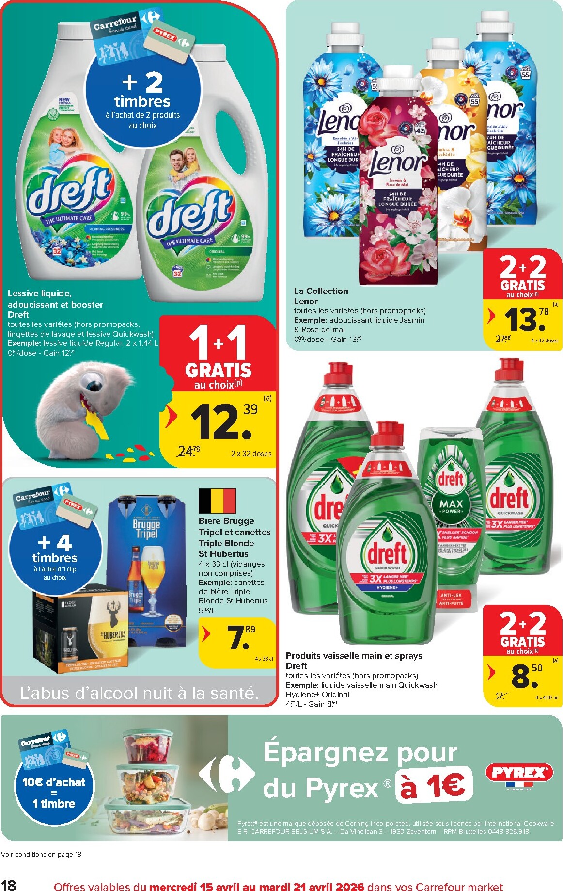 carrefour-market - Carrefour Market folder voor volgende week van woensdag 15/04/2026 tot dinsdag 21/04/2026 - page: 18