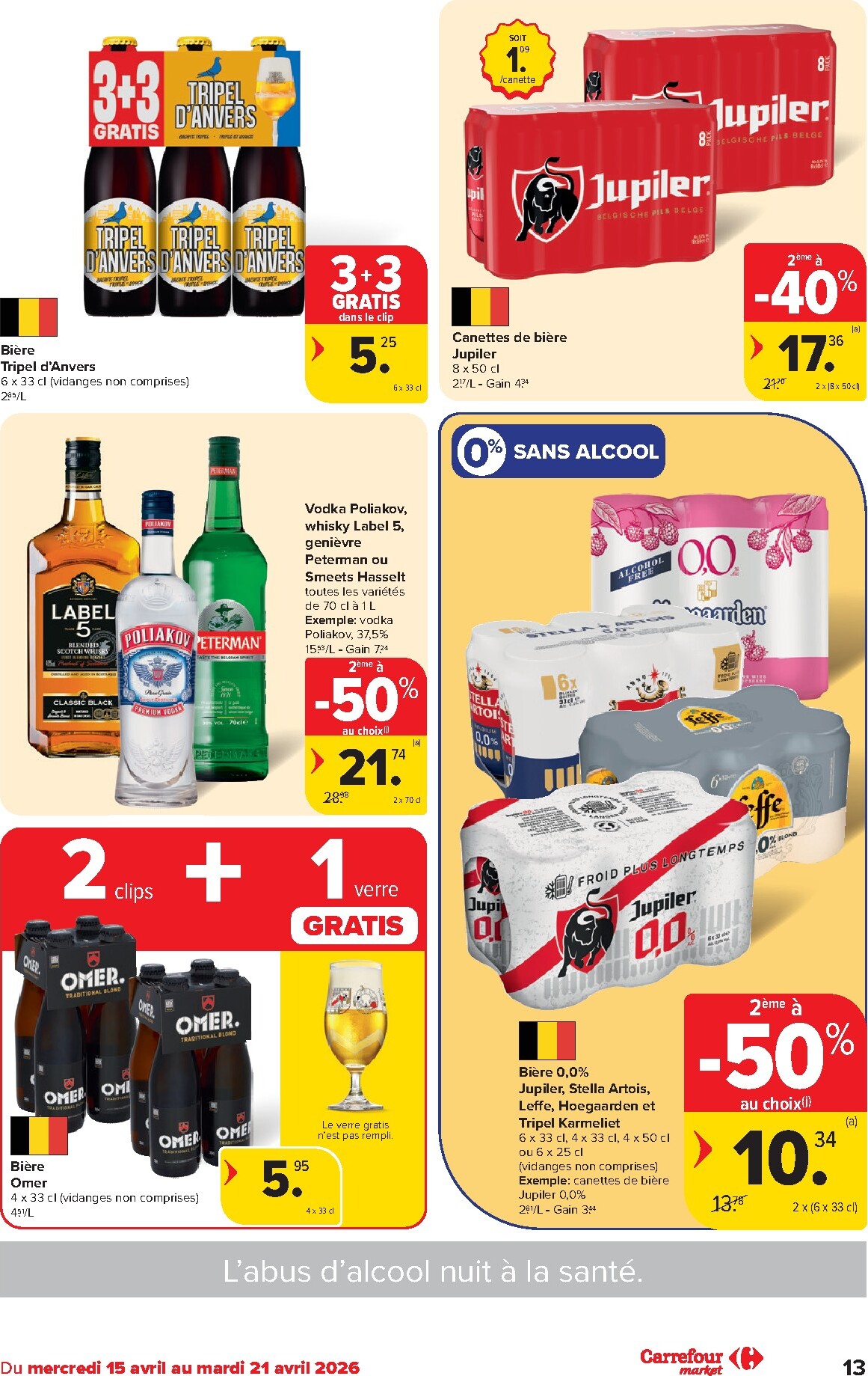 carrefour-market - Carrefour Market folder voor volgende week van woensdag 15/04/2026 tot dinsdag 21/04/2026 - page: 13