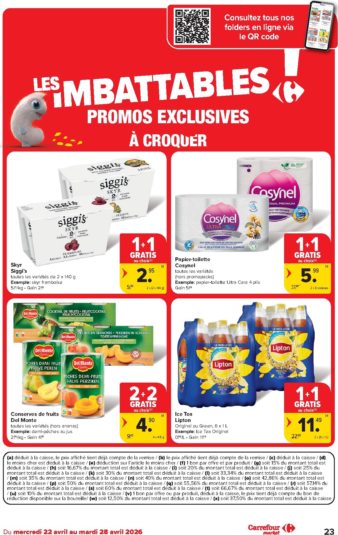 carrefour-market - Carrefour Market folder voor volgende week van woensdag 22/04/2026 tot dinsdag 28/04/2026 - page: 23