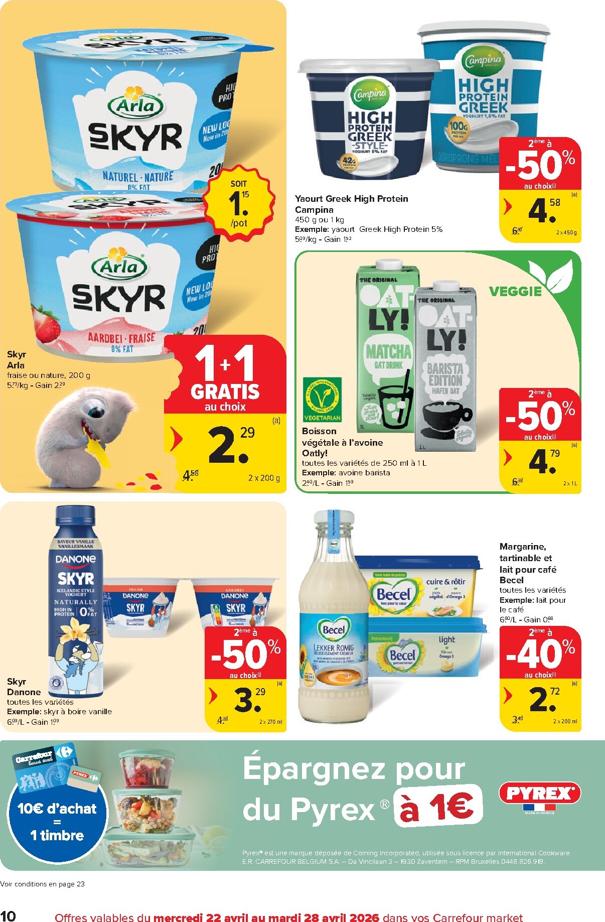 carrefour-market - Carrefour Market folder voor volgende week van woensdag 22/04/2026 tot dinsdag 28/04/2026 - page: 10
