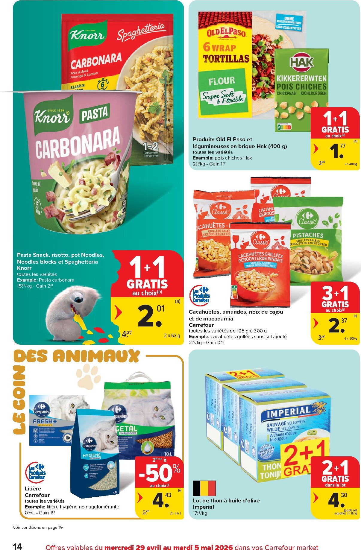 carrefour-market - Carrefour Market folder voor volgende week van woensdag 29/04/2026 tot dinsdag 05/05/2026 - page: 14